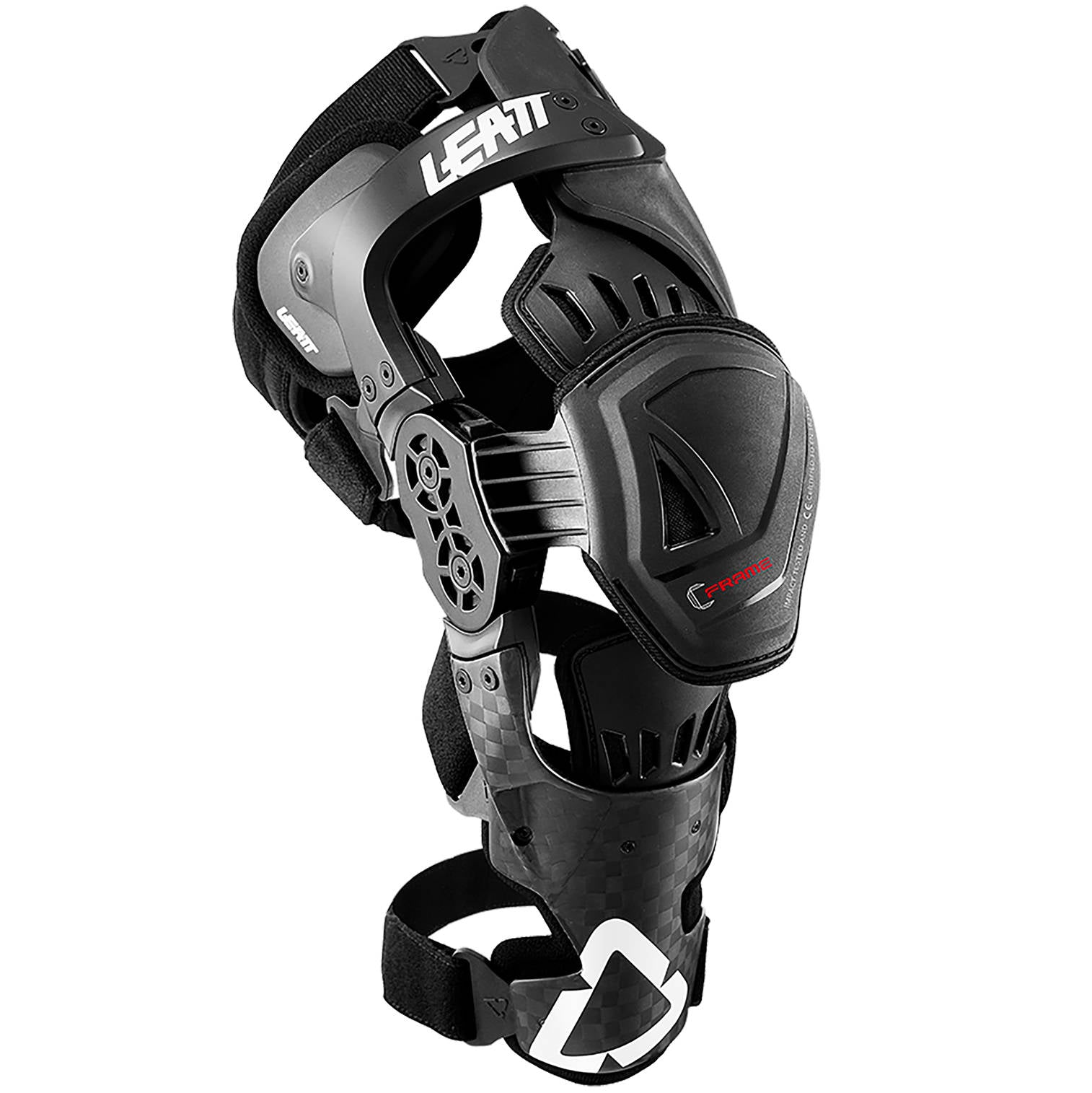 New LEATT Knee Brace C-Frame Pro Carbon Small / Medium Right #LE5017010120