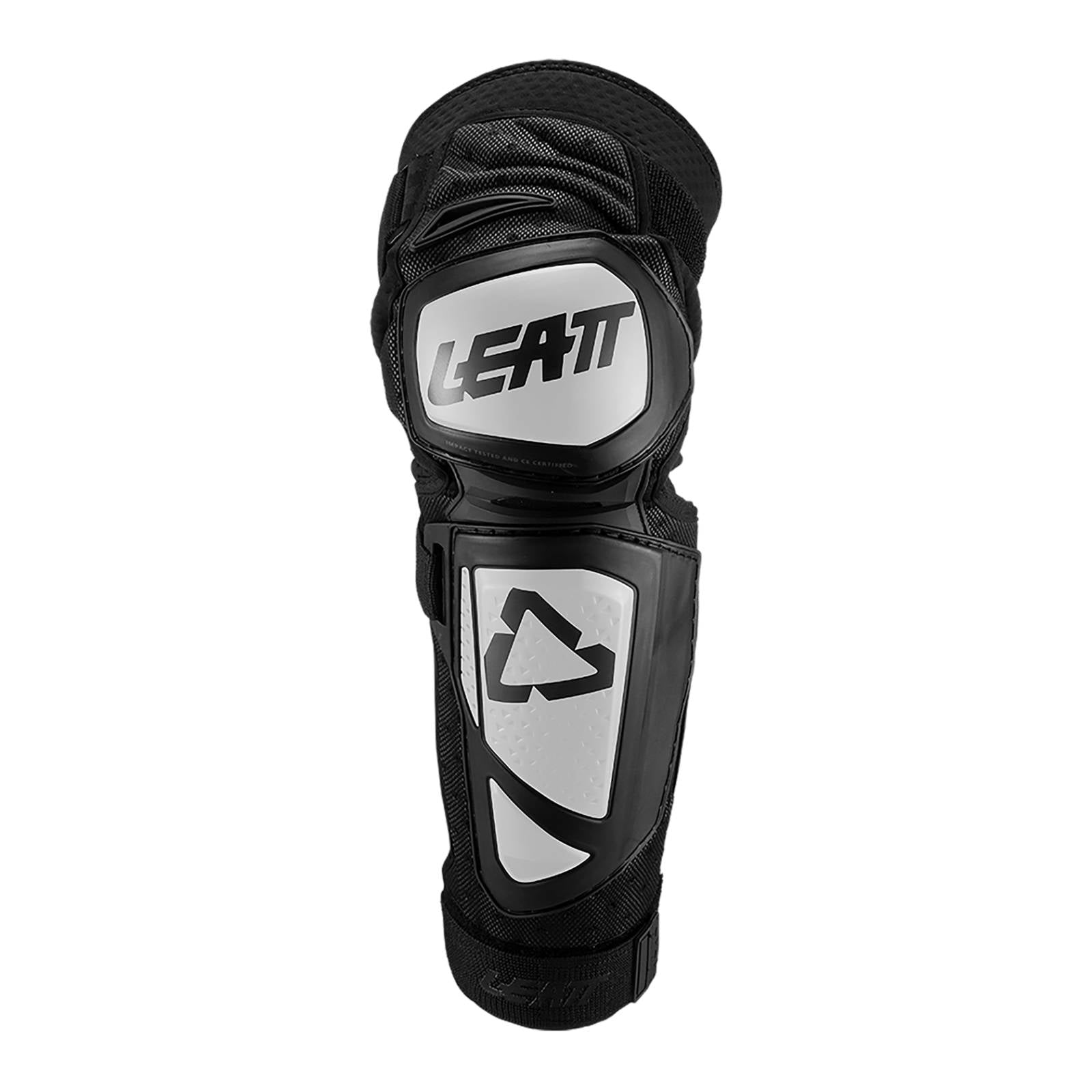New LEATT Knee Guard Ext White / Black JNR #LE5019400820
