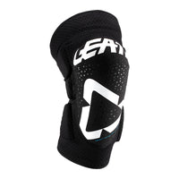 New LEATT Knee Guard 3DF 5.0 White / Black Mini #LE5019410180