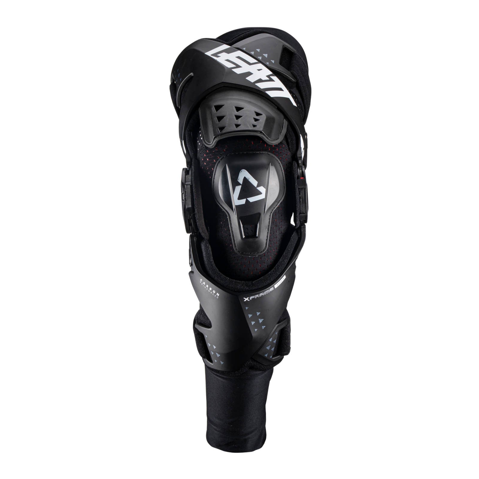New LEATT X-Frame Hybrid Knee Brace Pair - Black (2XL) #LE5021200104