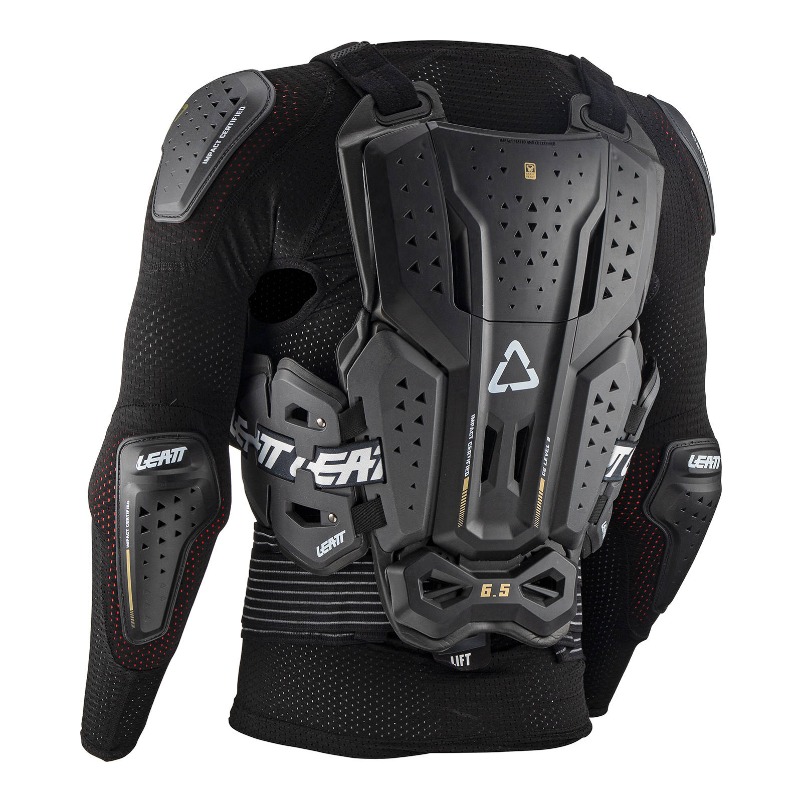 New LEATT Body Protector 6.5 - Small 160-166CM GRAPHENE #LE5021400100