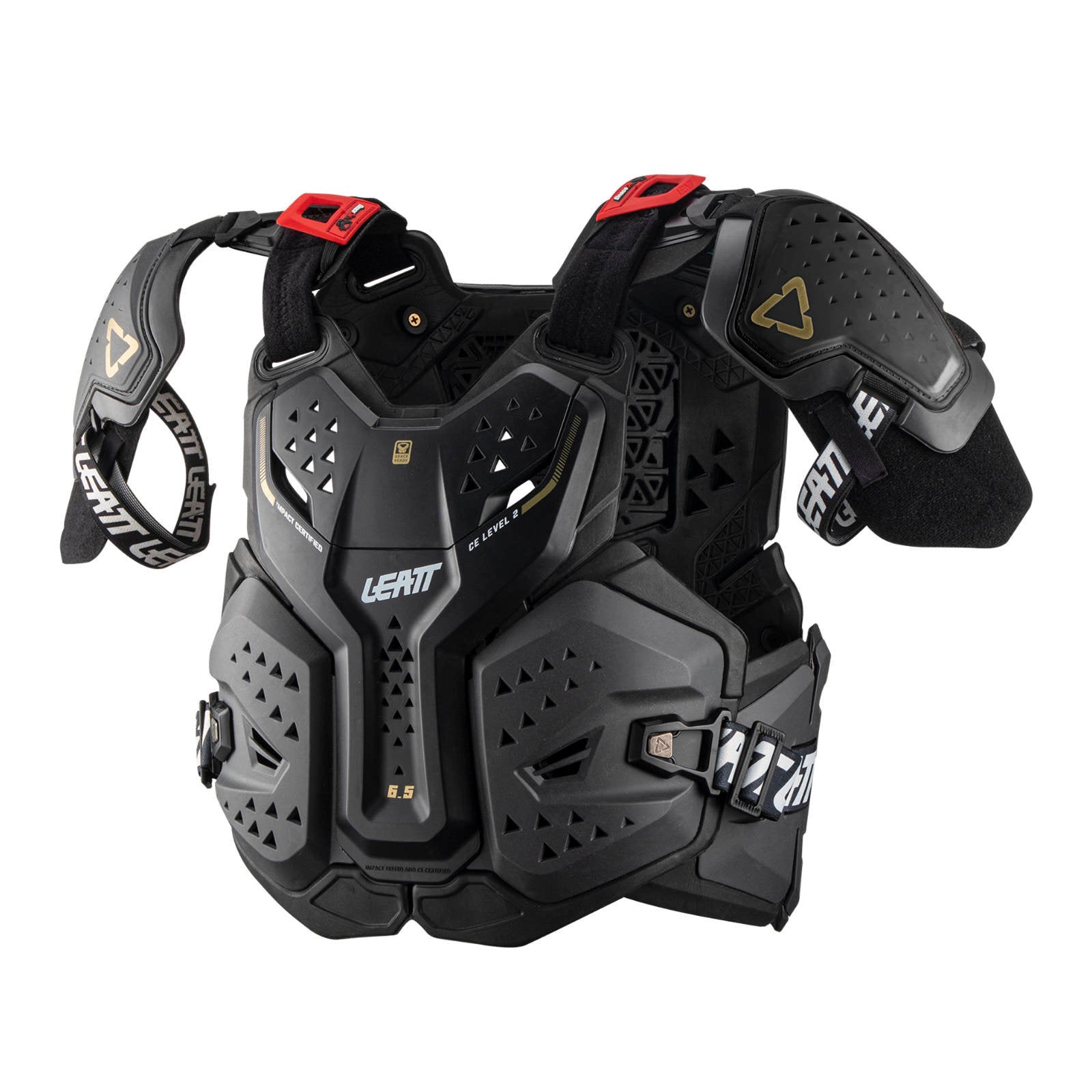 New LEATT 6.5 Pro Chest Protector - Graphene (L / XL) #LE5021400181