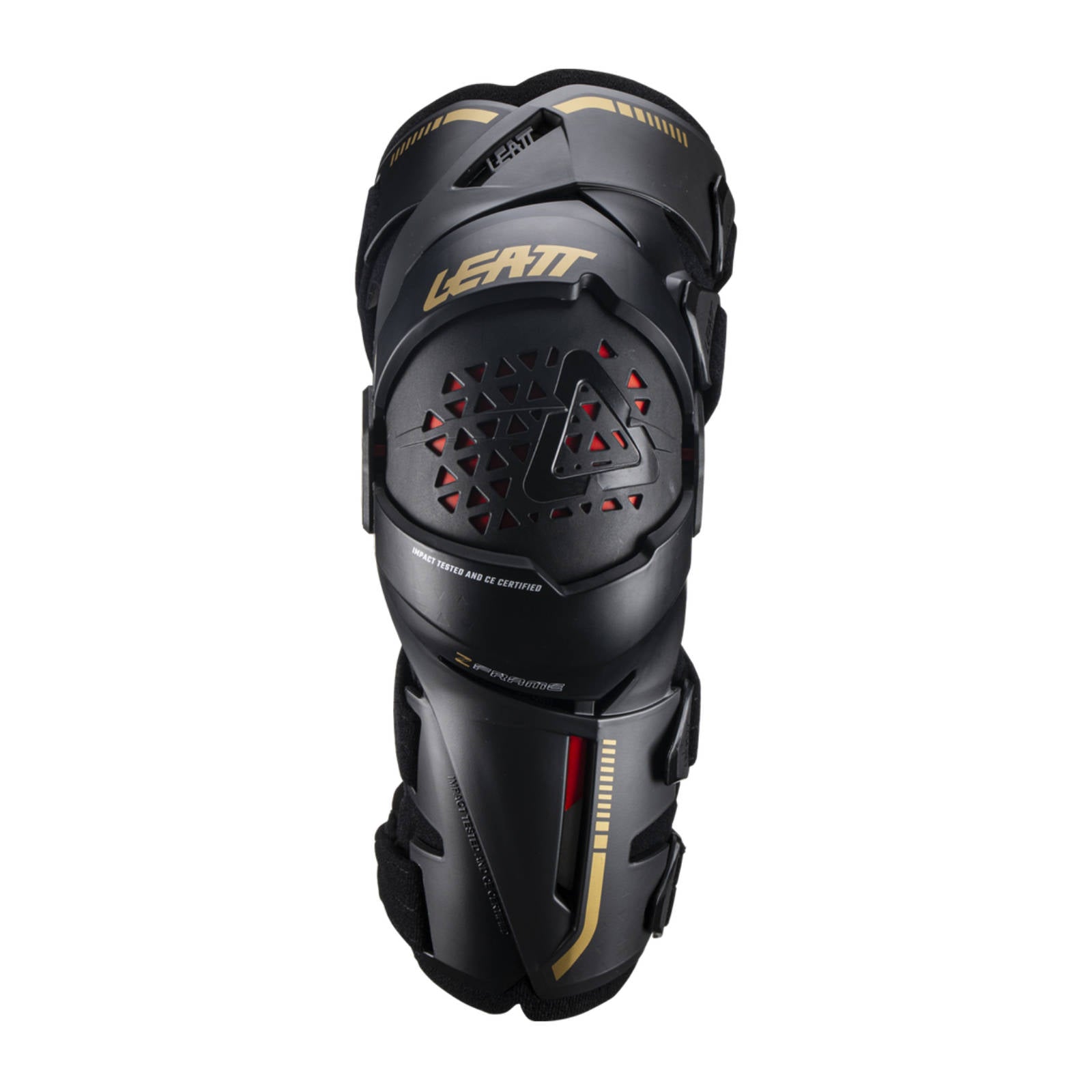 New LEATT Z-Frame Knee Brace Pair - Black - Small #LE5022121900