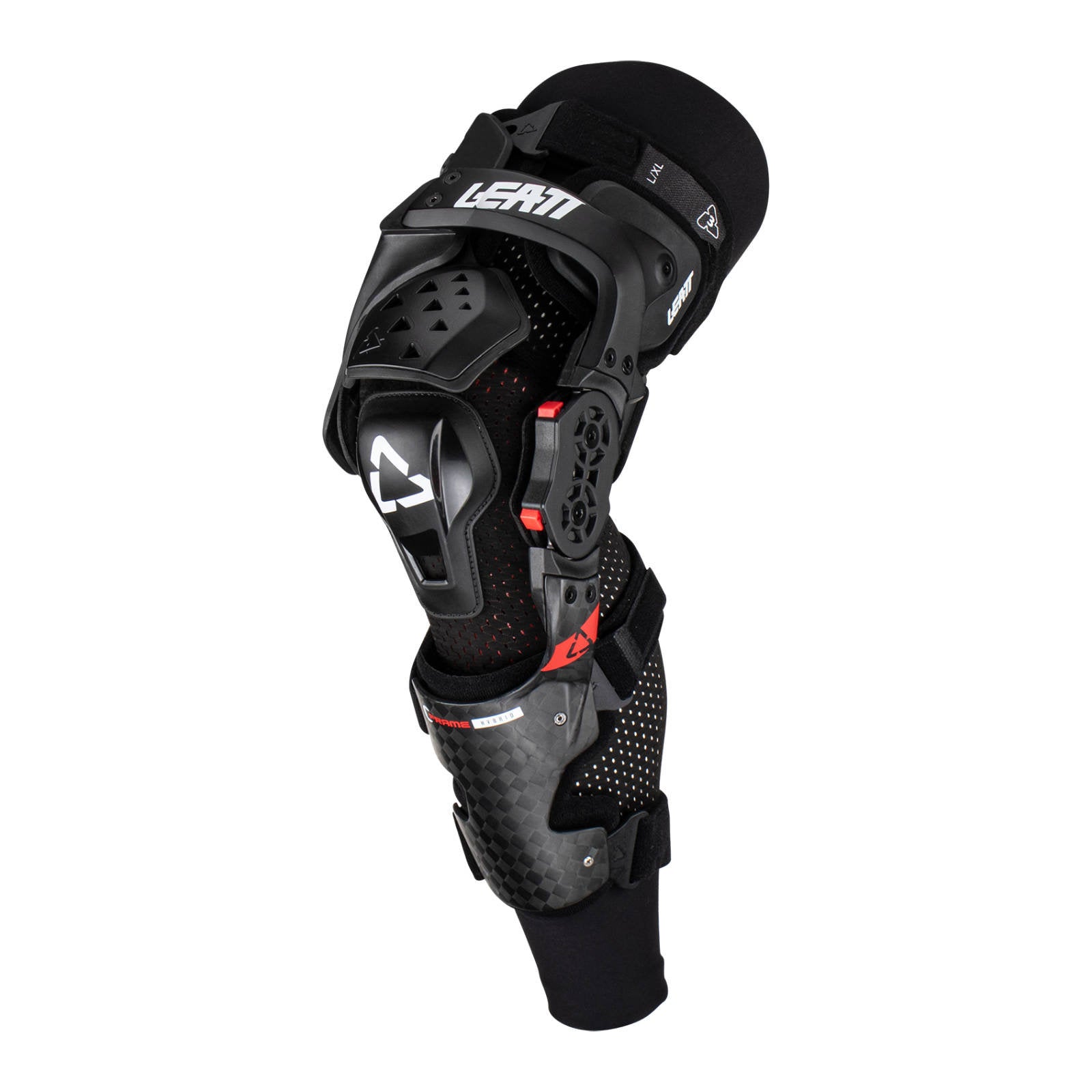 New LEATT Knee Brace C-Frame Hybrid - Large / XL Pair #LE5023050501