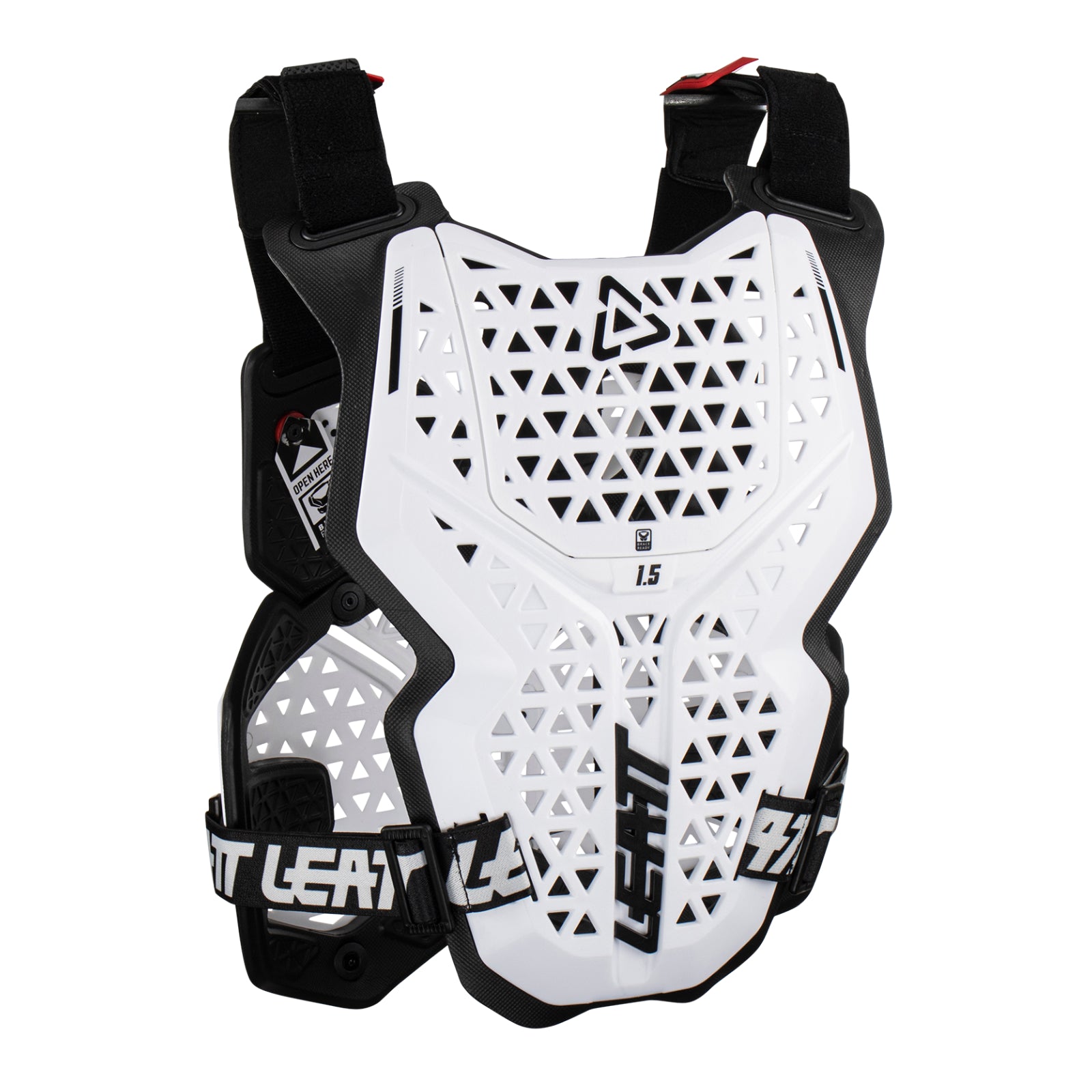 New LEATT Chest Protector 1.5 - White #LE5023050800