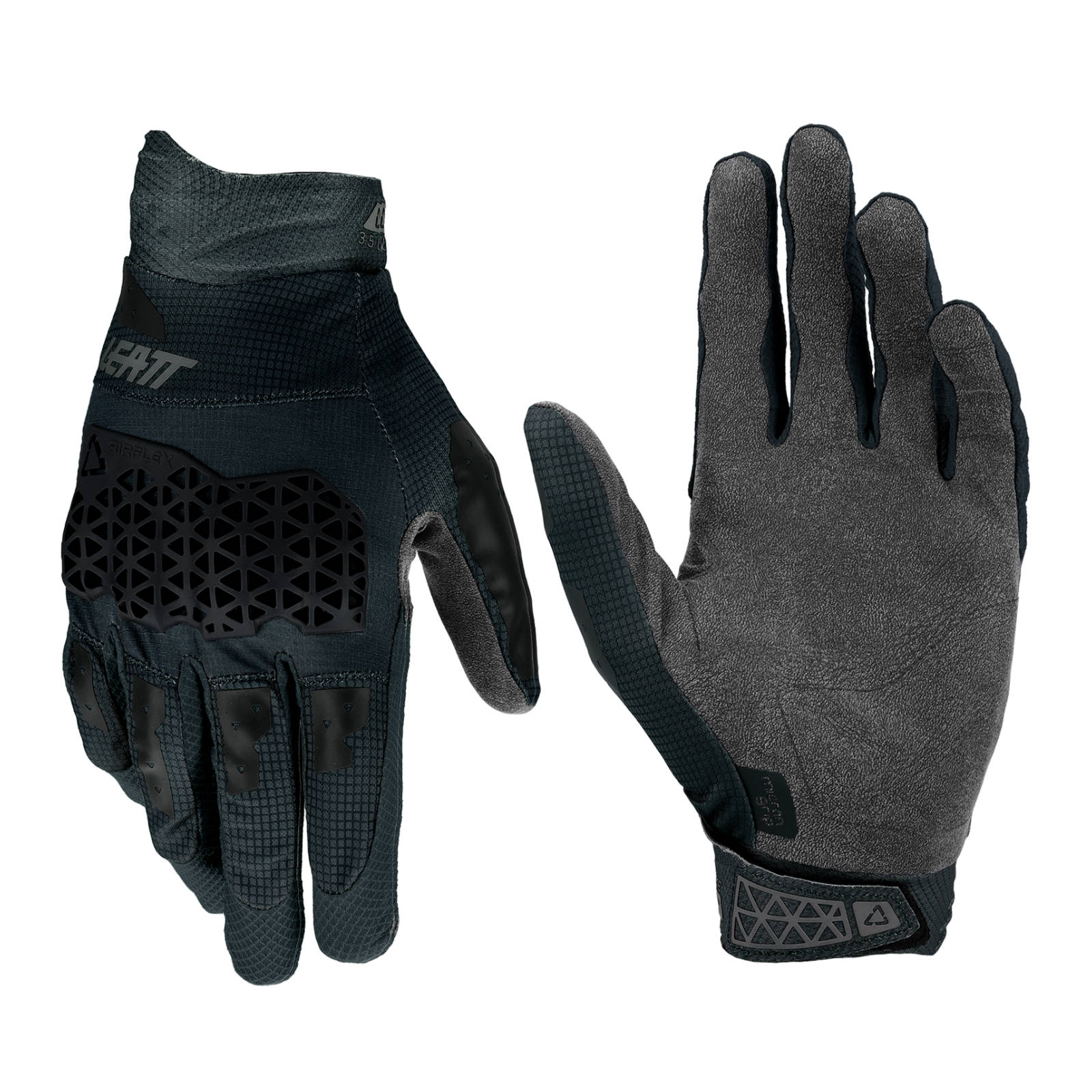 New LEATT 2024 3.5 Junior Off-Road Glove - Black (YL) #LE6021040562