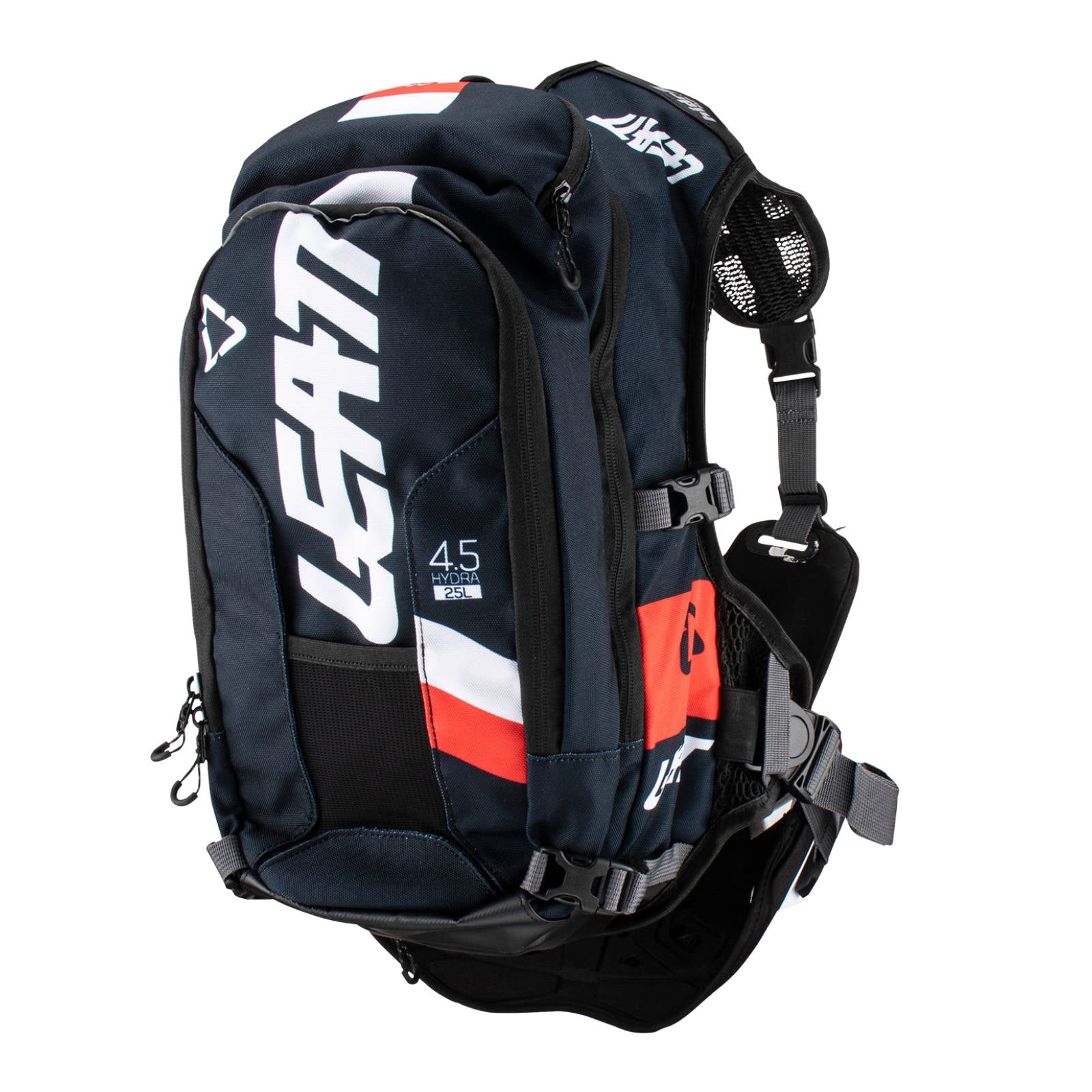 New LEATT Chest Protector 4.5 HYDRA Black / Red #LE7023051500