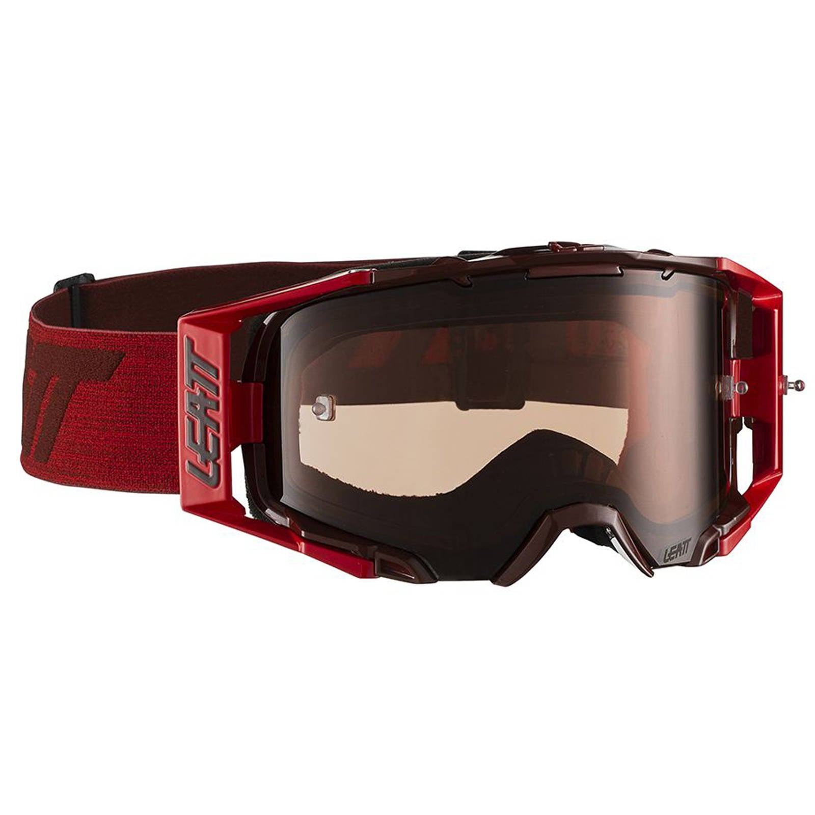 New LEATT Goggle Velocity 6.5 Ruby/Red - Rose UC Lens LE8019100030