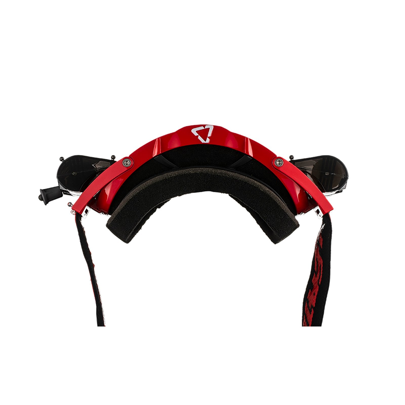 New LEATT Goggle Velocity 6.5 Roll-Off Red/White - Clear Lens LE8019100053