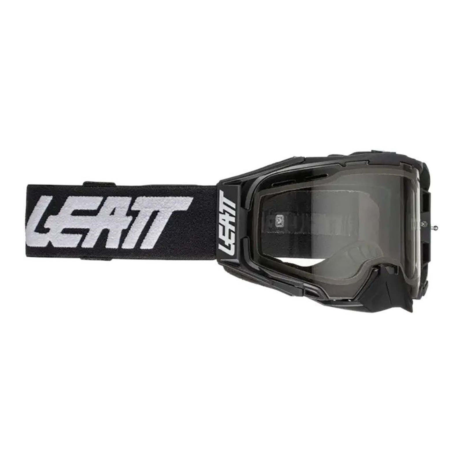 New LEATT 6.5 Velocity Enduro Google - Graphene / Clear 83% #LE8021700240