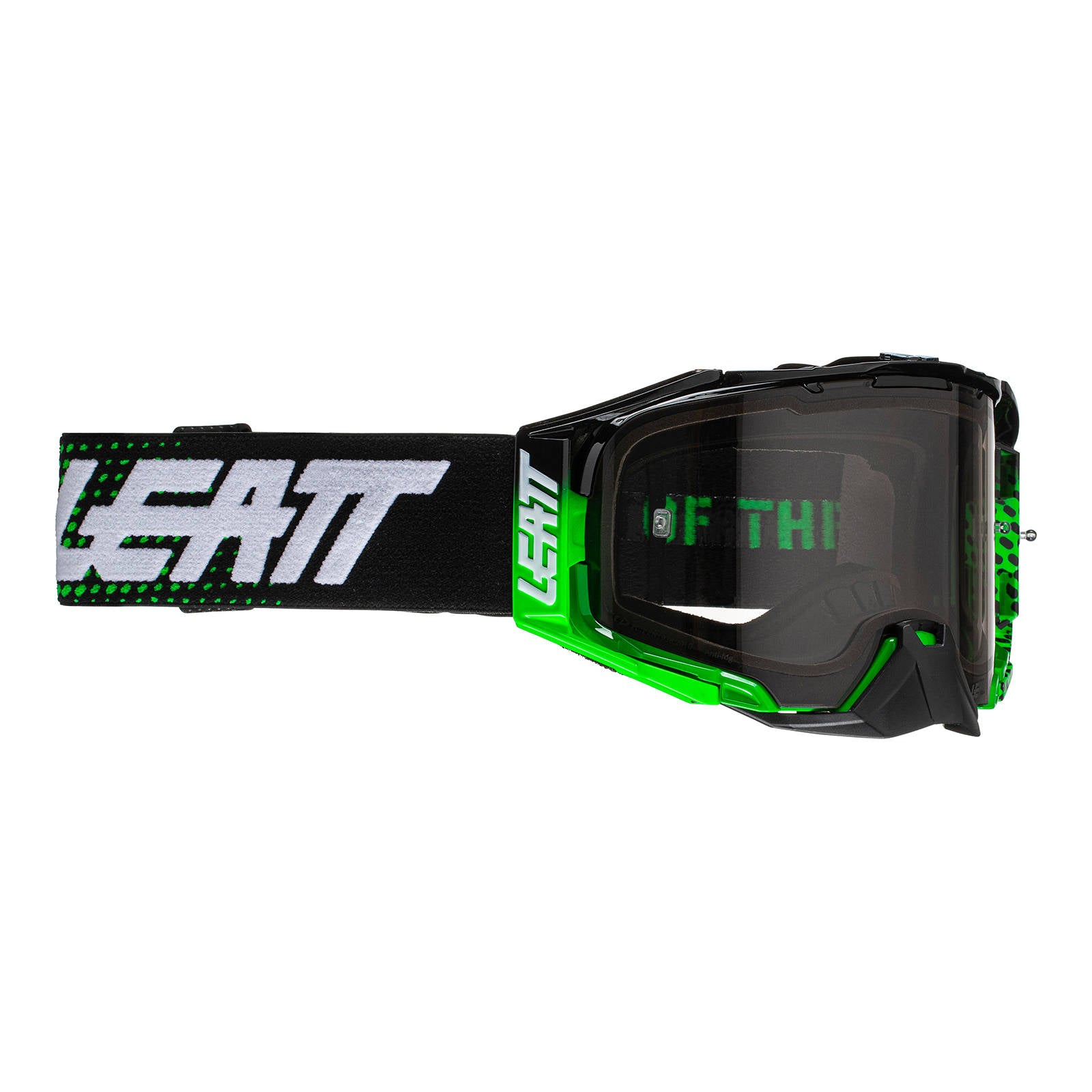 New LEATT 6.5 Velocity Google - Neon Lime / Light Grey 58% #LE8021700380