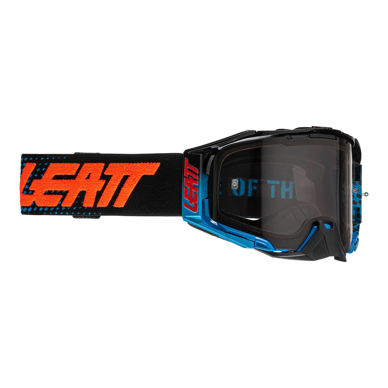 New LEATT 6.5 Velocity Google - Neon Bluringe / Light Grey 58% #LE8021700440