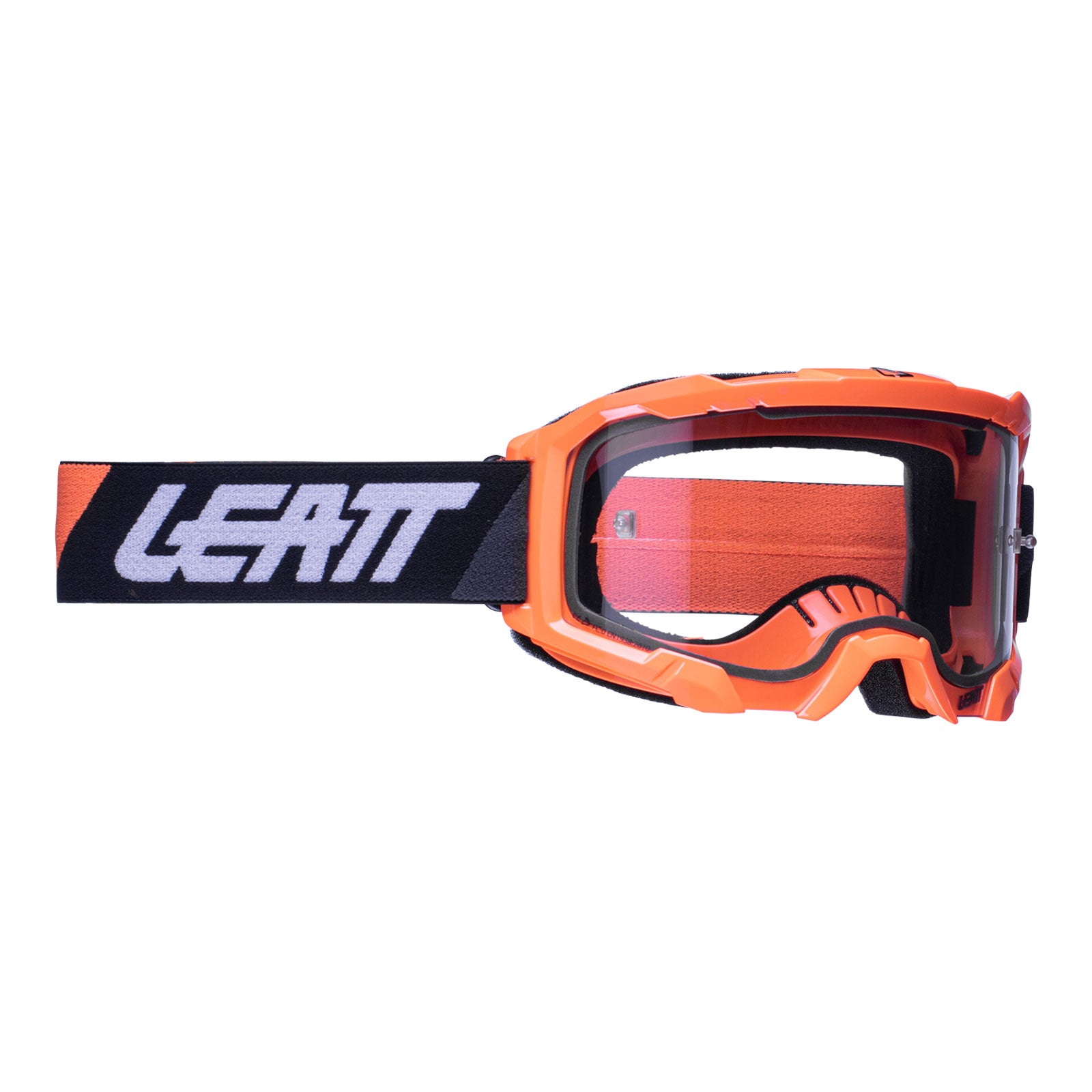 New LEATT 4.5 Velocity Google - Neon Orange / Clear 83% #LE8022010500