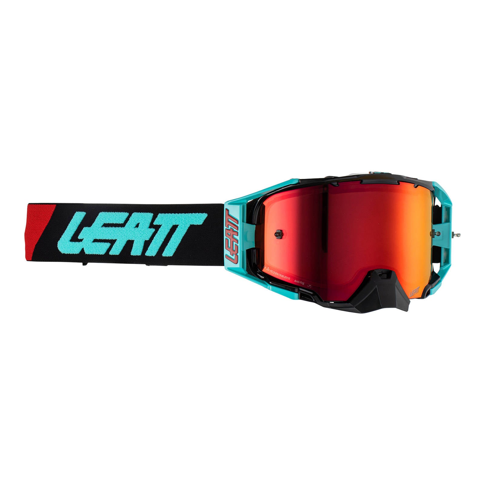 New LEATT 6.5 Velocity Google Iriz - Fuel / Red 28% #LE8023020110