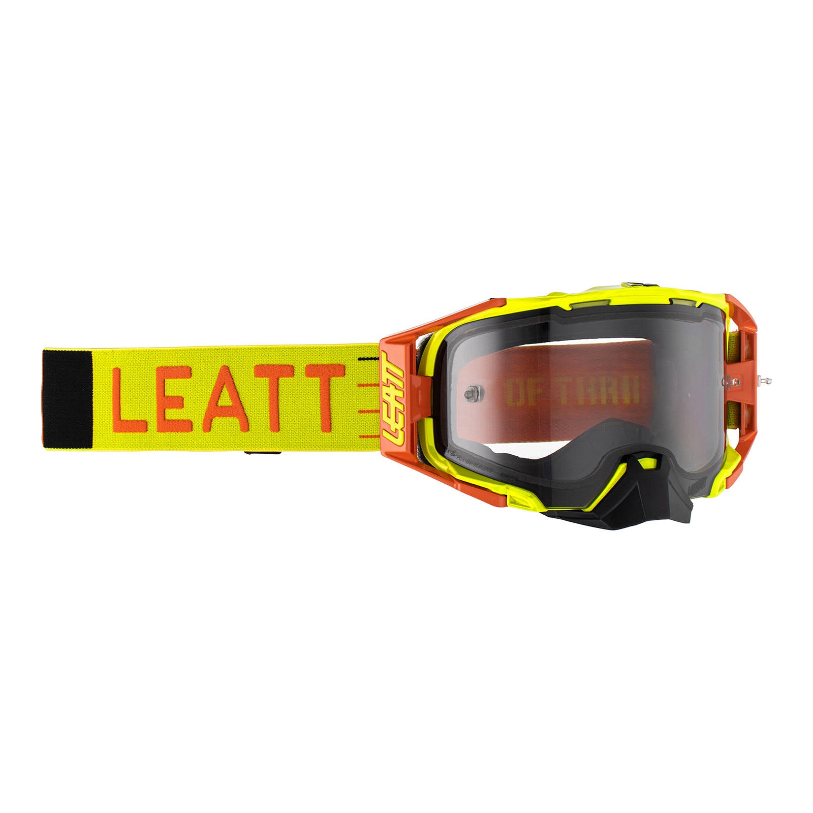 New LEATT 6.5 Velocity Google - Citrus / Light Gry 58% #LE8023020160
