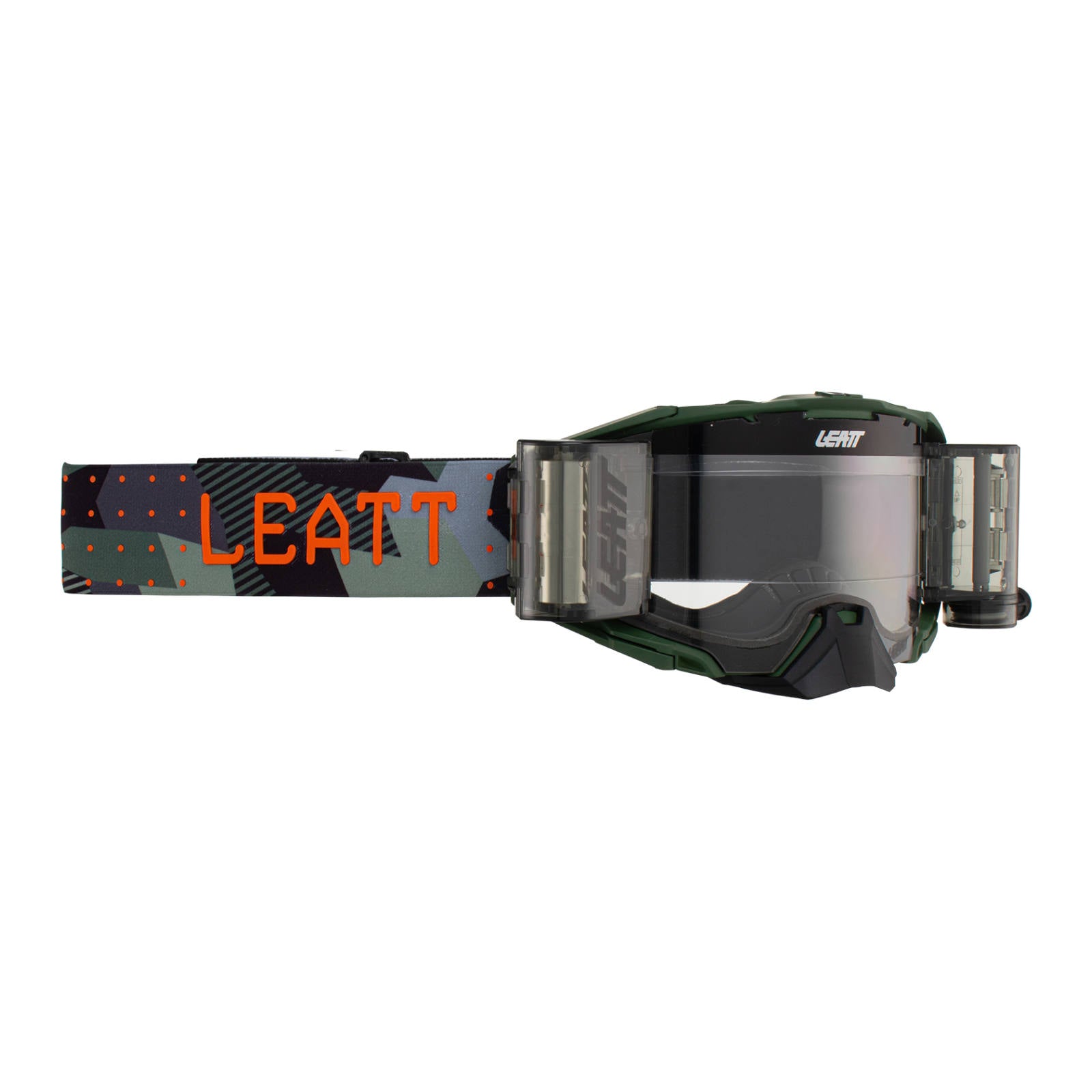 New LEATT 6.5 Velocity Google Roll-Off - Cactus / Clear 83% #LE8023020240