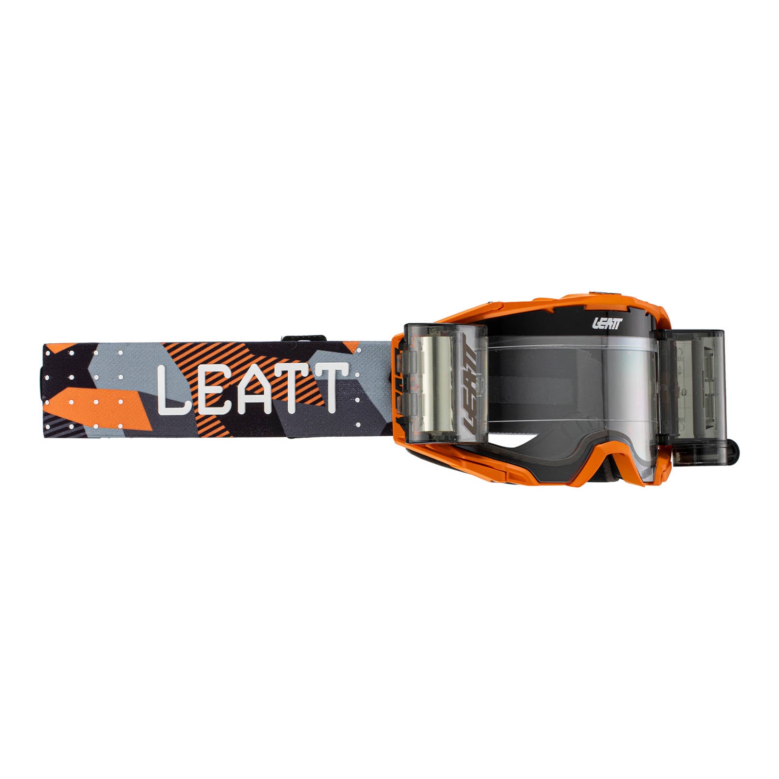 New LEATT 6.5 Velocity Google - Roll-Off Orange Clear 83% #LE8023020260