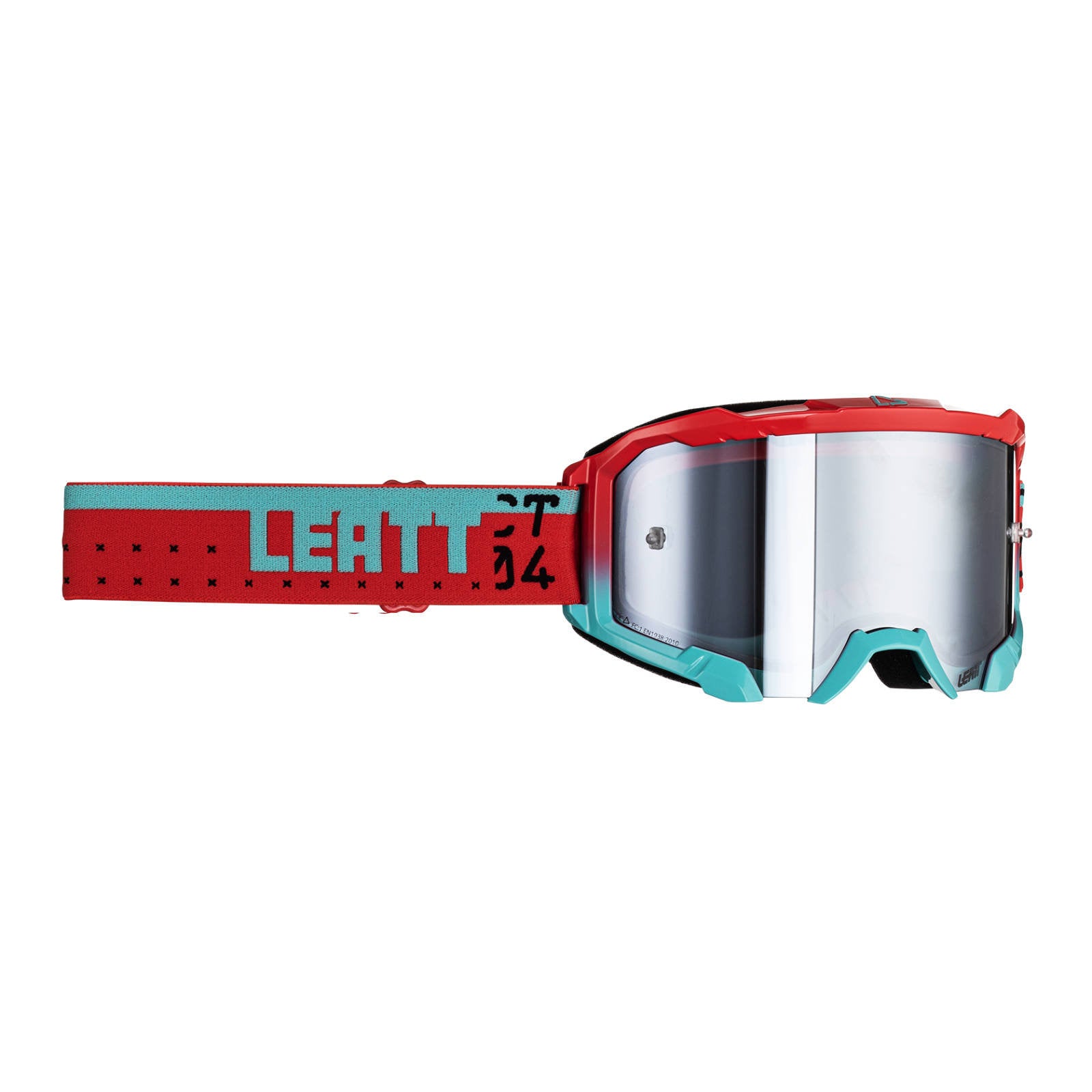 New LEATT 4.5 Velocity Google Iriz - Fuel / Silver 50% #LE8023020370