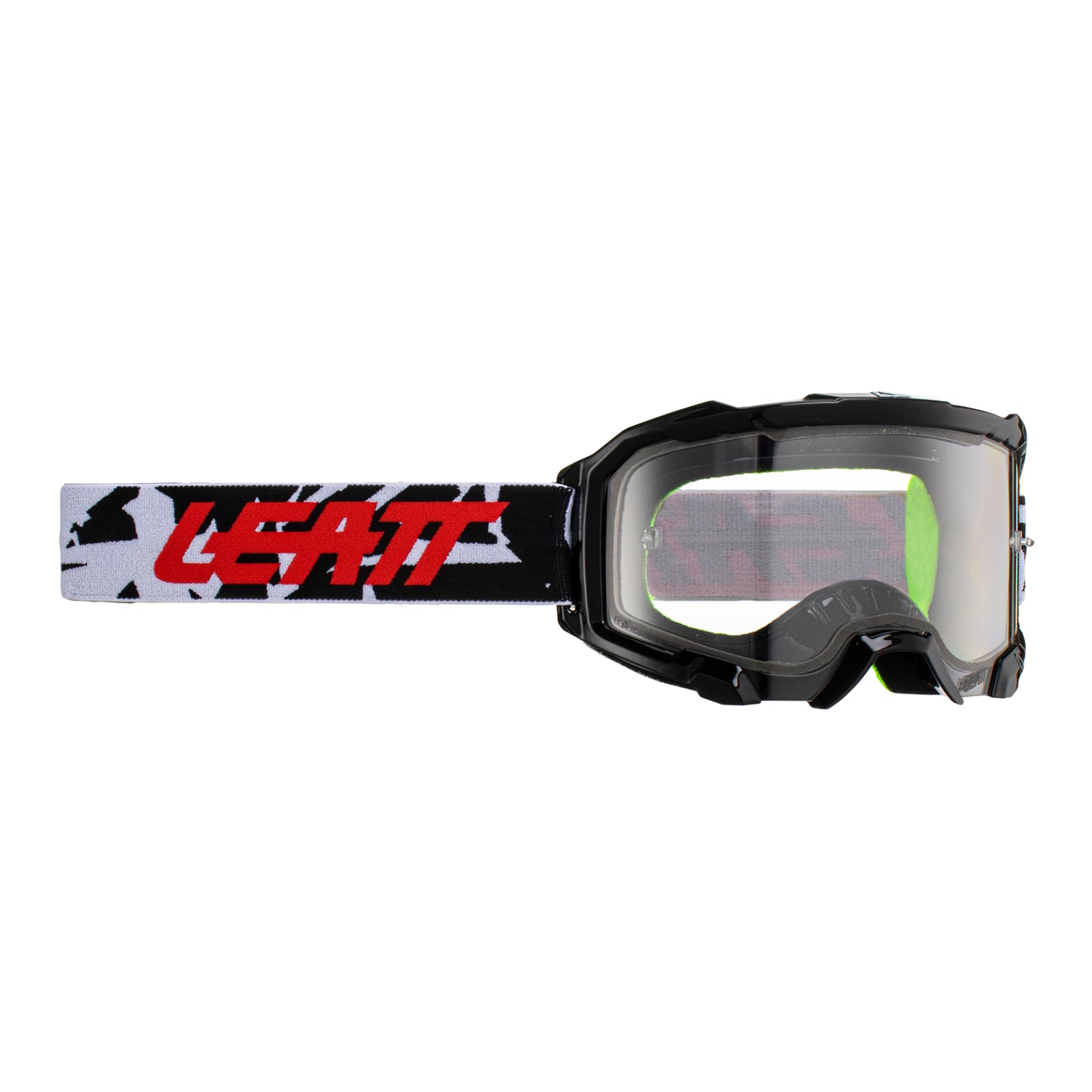 New LEATT 4.5 Velocity Google - Zebra / Clear 83% #LE8023020490