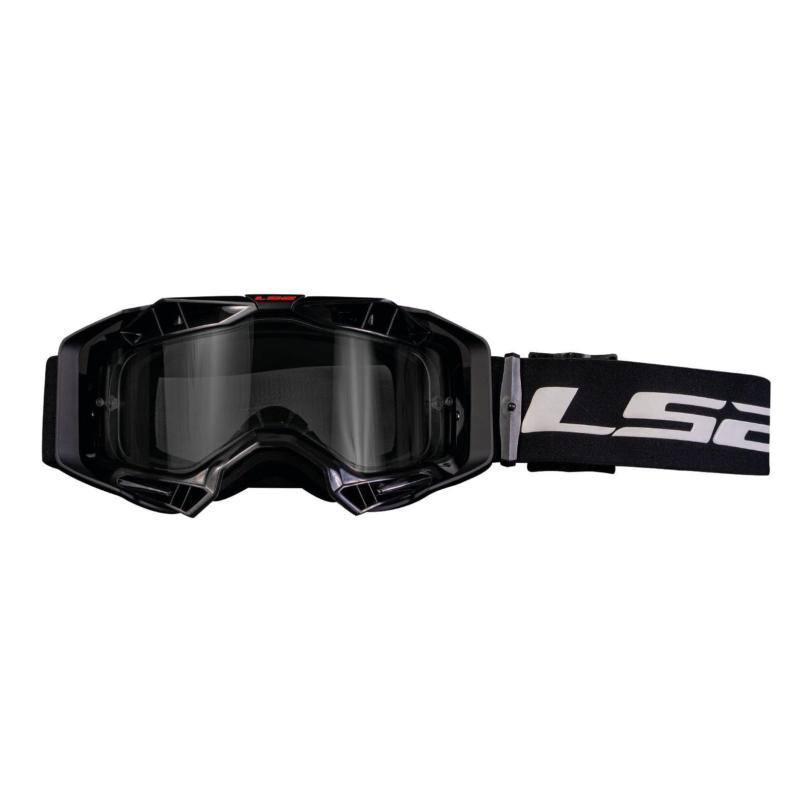 New LS2 Aura Goggle With Clear Lens - Black #LS27201001012