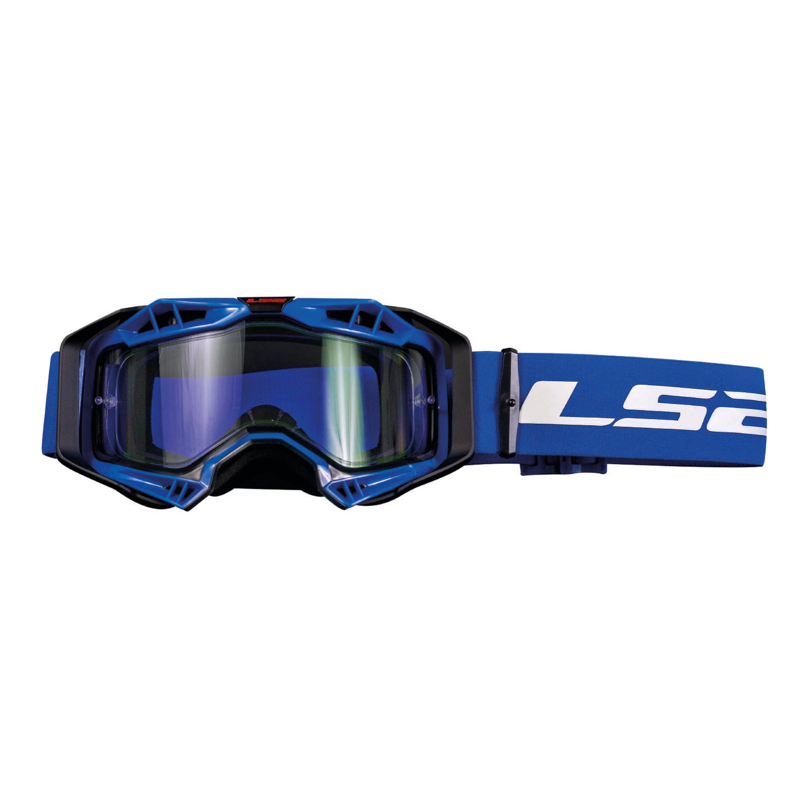 New LS2 Aura Goggle With Clear Lens - Blue #LS27201001026