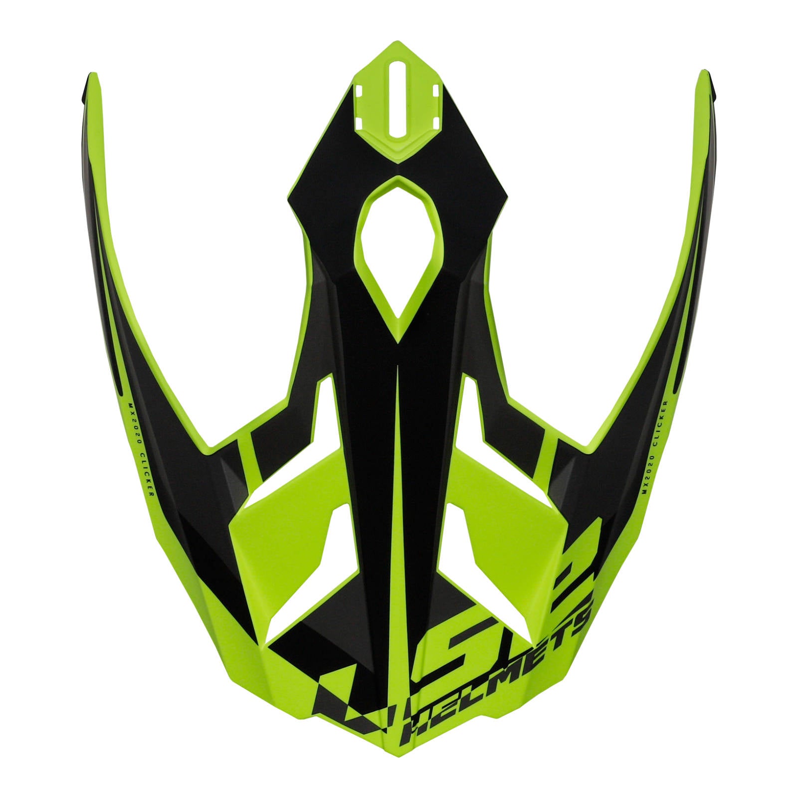 New LS2 MX701 Helmet Peak Alter Matt Black HI-VIS Yellow #LS2800701PEK06