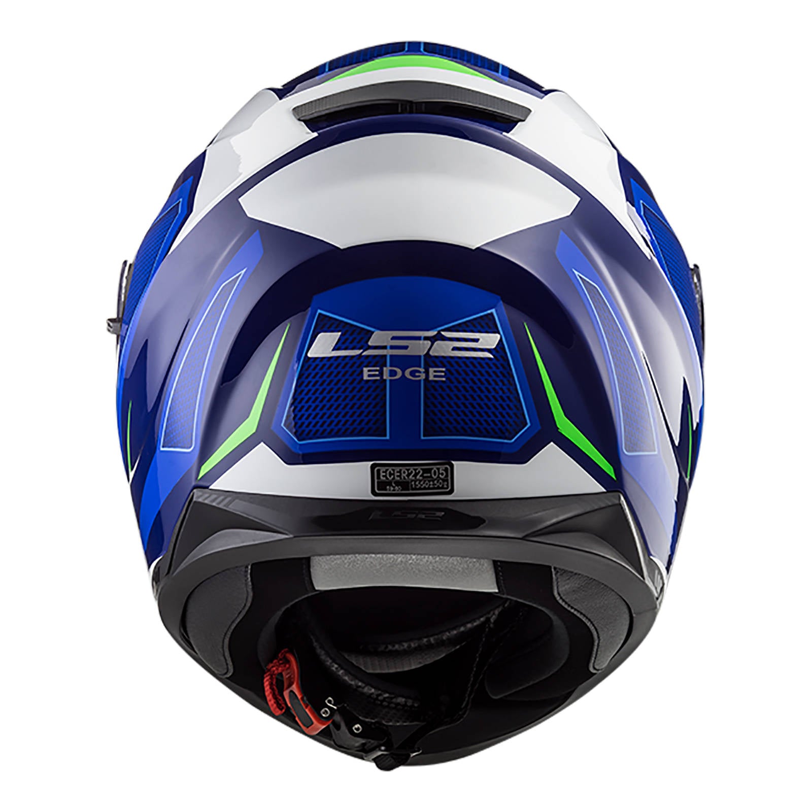 New LS2 FF320 Stream EVO Axis Helmet - White / Blue (M) #LS2FF320AXWBM