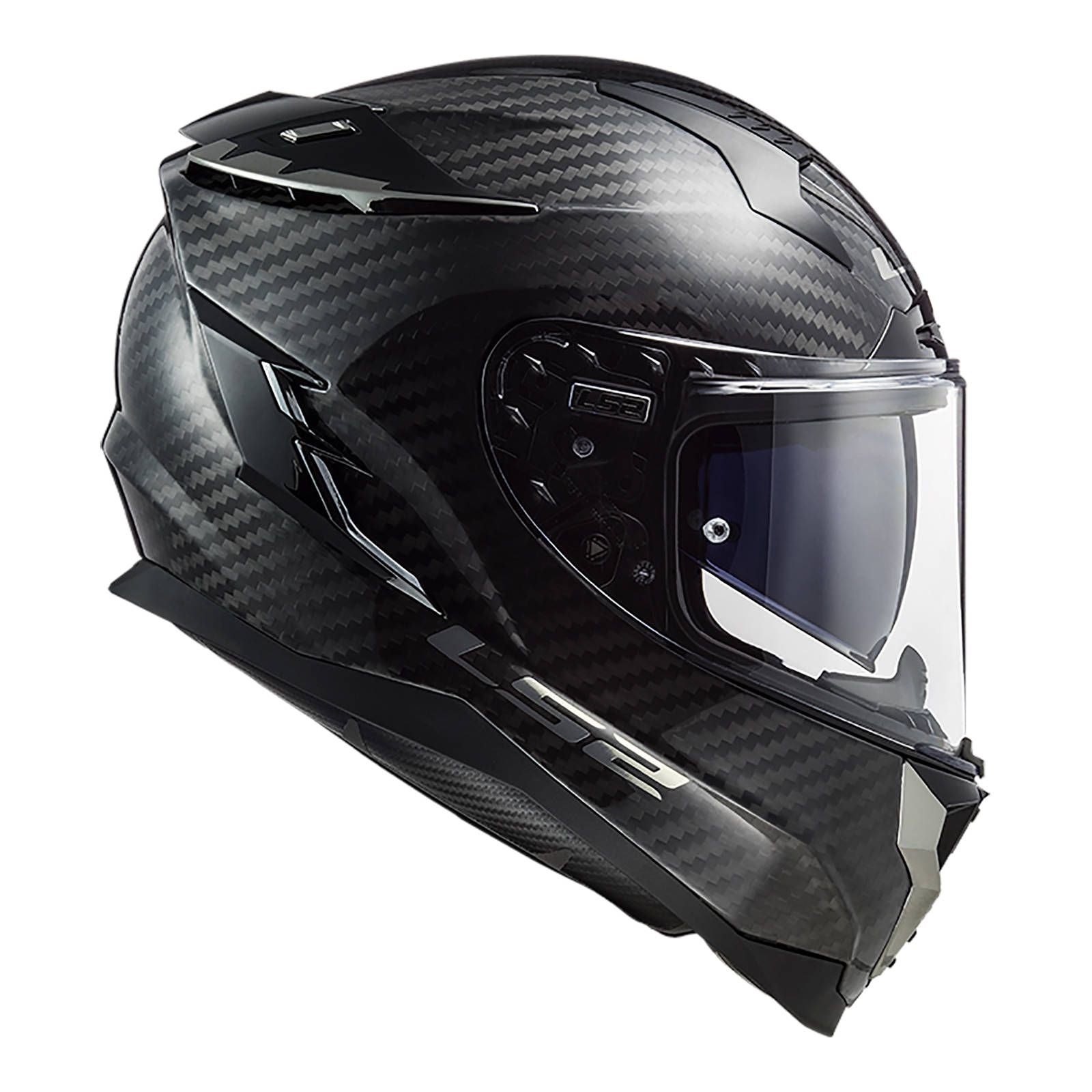 New LS2 FF327C CHALLENGER CT2 CARBON SOLID MED LS2FF327CSOLM