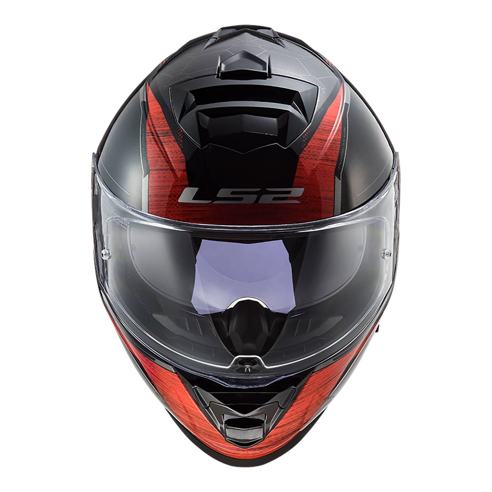 New LS2 FF800 Storm Classy Helmet - Black / Red (XL) #LS2FF800CLASBKRXL