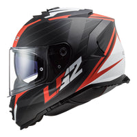 New LS2 FF800 Storm Nerve Helmet - Matte Black / Red (L) #LS2FF800NERVBLKRDL