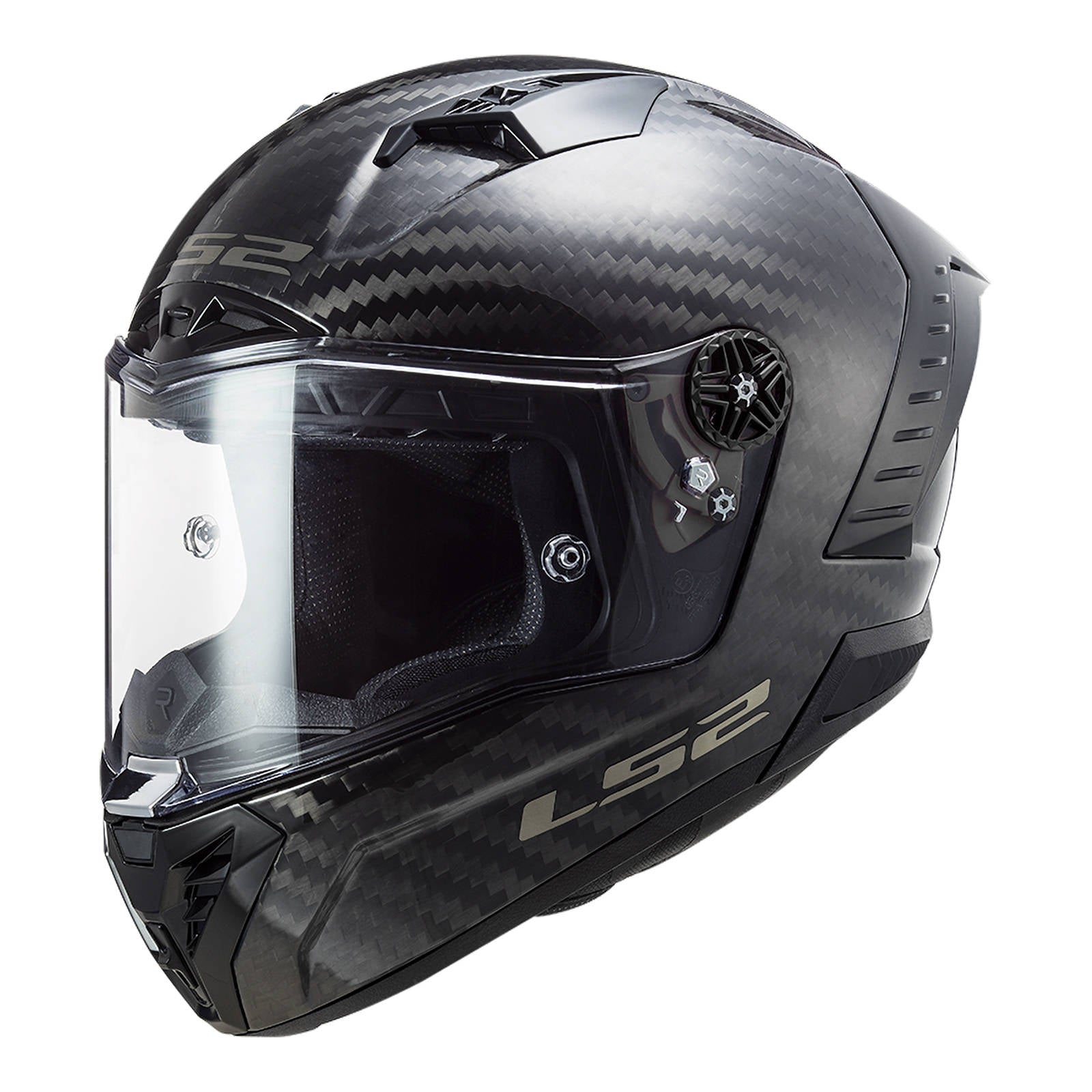 New LS2 FF805C Thunder Carbon Helmet - Solid (2XL) #LS2FF805CSOL6K2XL