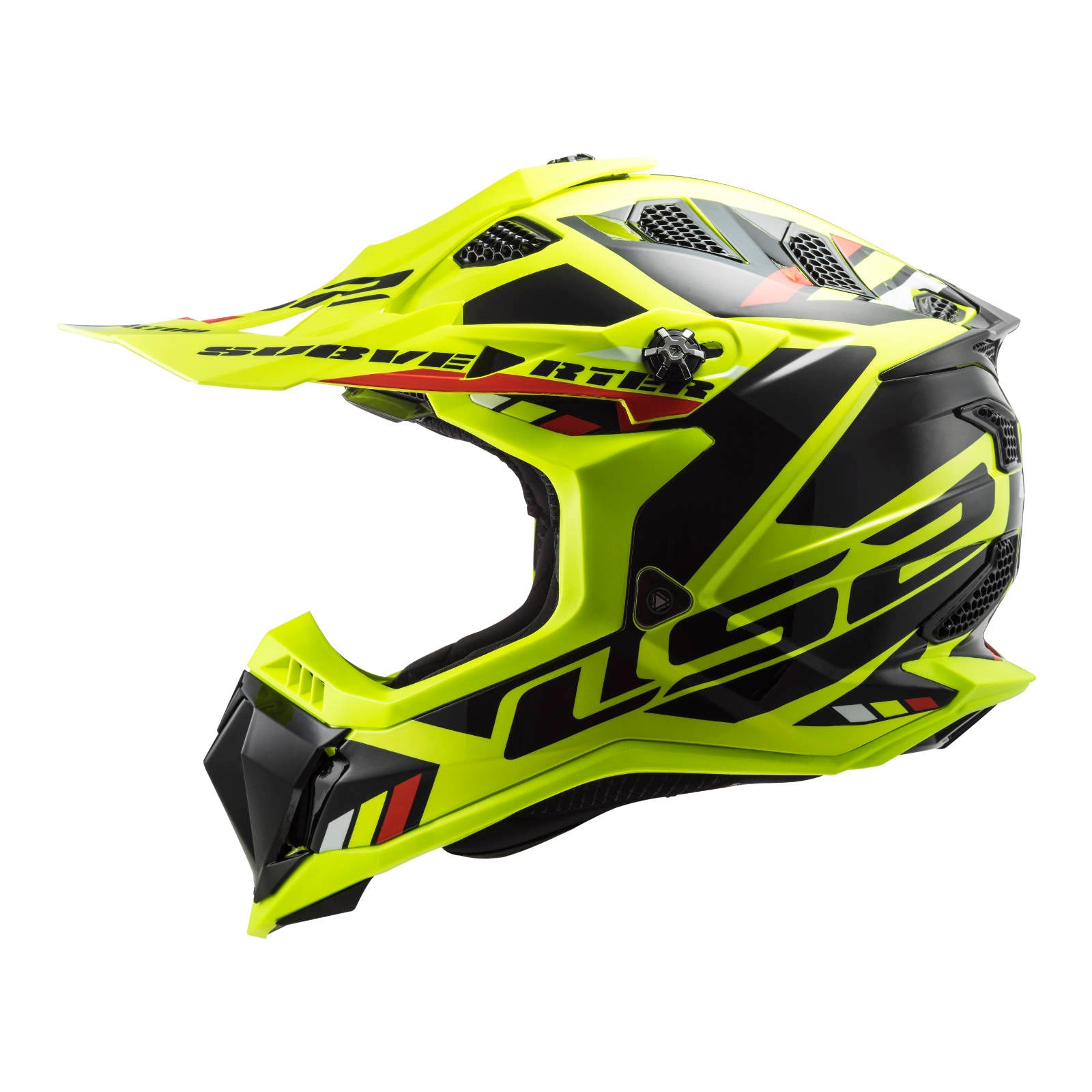 LS2 MX700 Subverter EVO Stomp Helmet - Hi-Vis / Yellow / Black (XS)