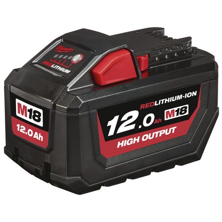 New Milwaukee M18 Redlithium-Ion High Output 12.0Ah Battery Pack 18v 1y Warranty