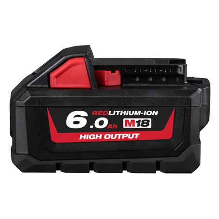 New Milwaukee M18 Redlithium-Ion High Output 6.0Ah Battery Pack 18v 1y Warranty