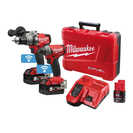 New Milwaukee M18 Fuel One-Key 2 Piece Power Pack 2A2 18v 1y Warranty