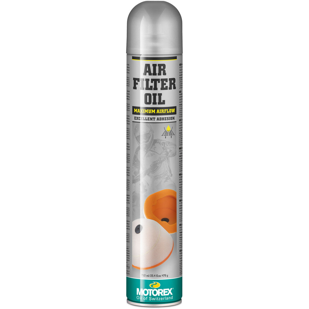New MOTOREX Air Filter Oil Spray 655 - 750ml  MAFO655750
