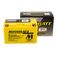 New MOTOBATT Quadflex AGM Battery #MB7U