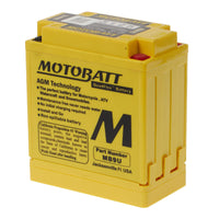 New MOTOBATT Quadflex AGM Battery #MB9U