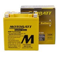New MOTOBATT Quadflex AGM Battery #MBTX16U