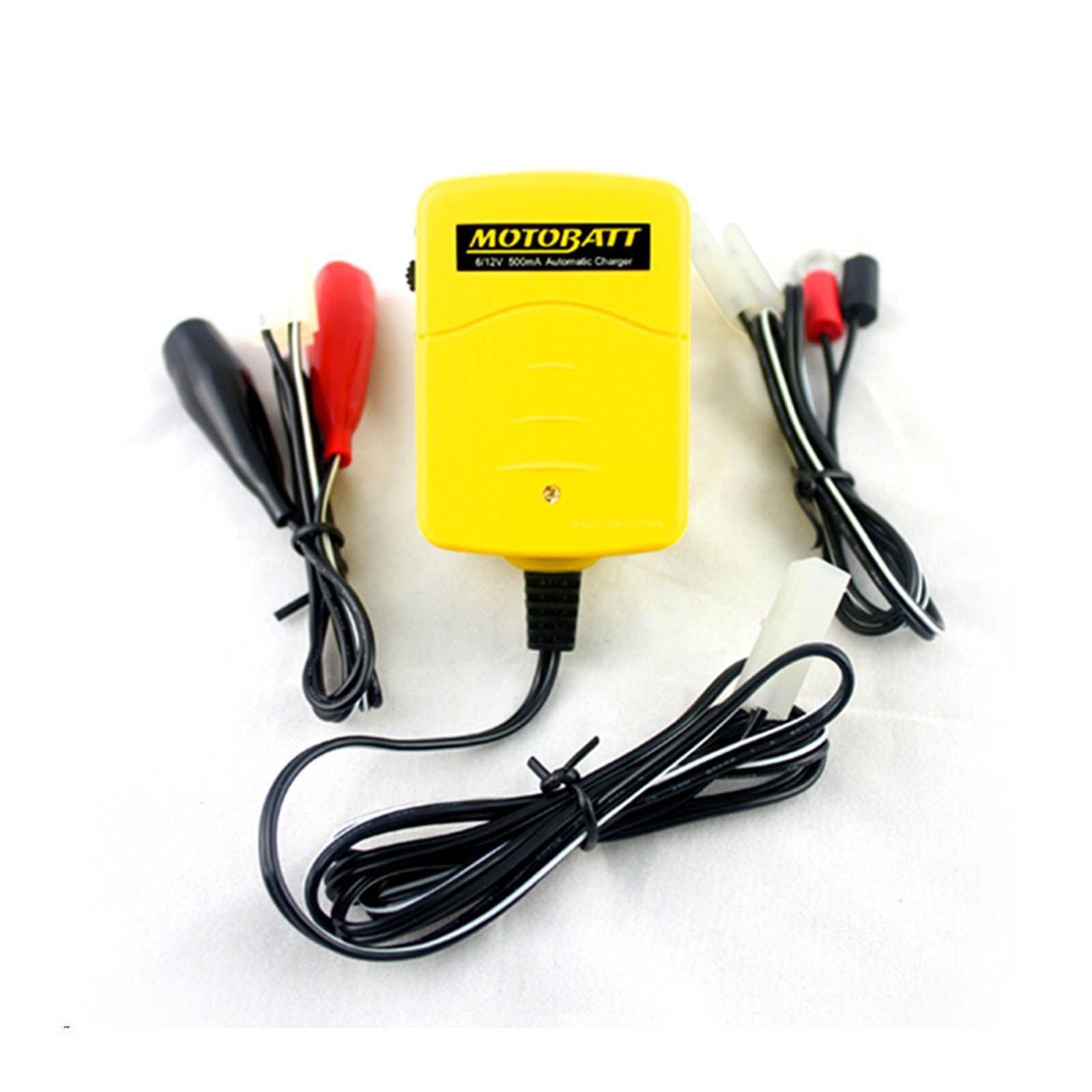 New MOTOBATT Charger Baby Boy 6/12V Manual Switch 500MA #MBZCHBABY