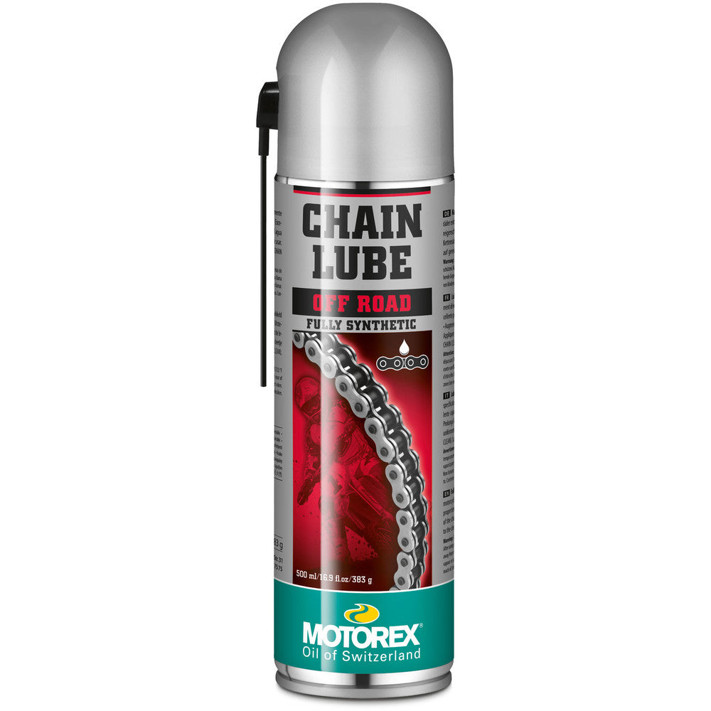 New MOTOREX Chain Lube 622 - Off Road Red Spray - 500ml MCL622500C