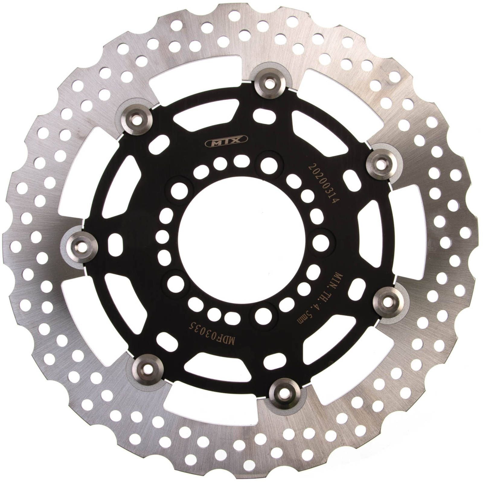 New MTX Brake Disc Rotor Floating Type - Front #MDF03035 | Australian Moto Spares