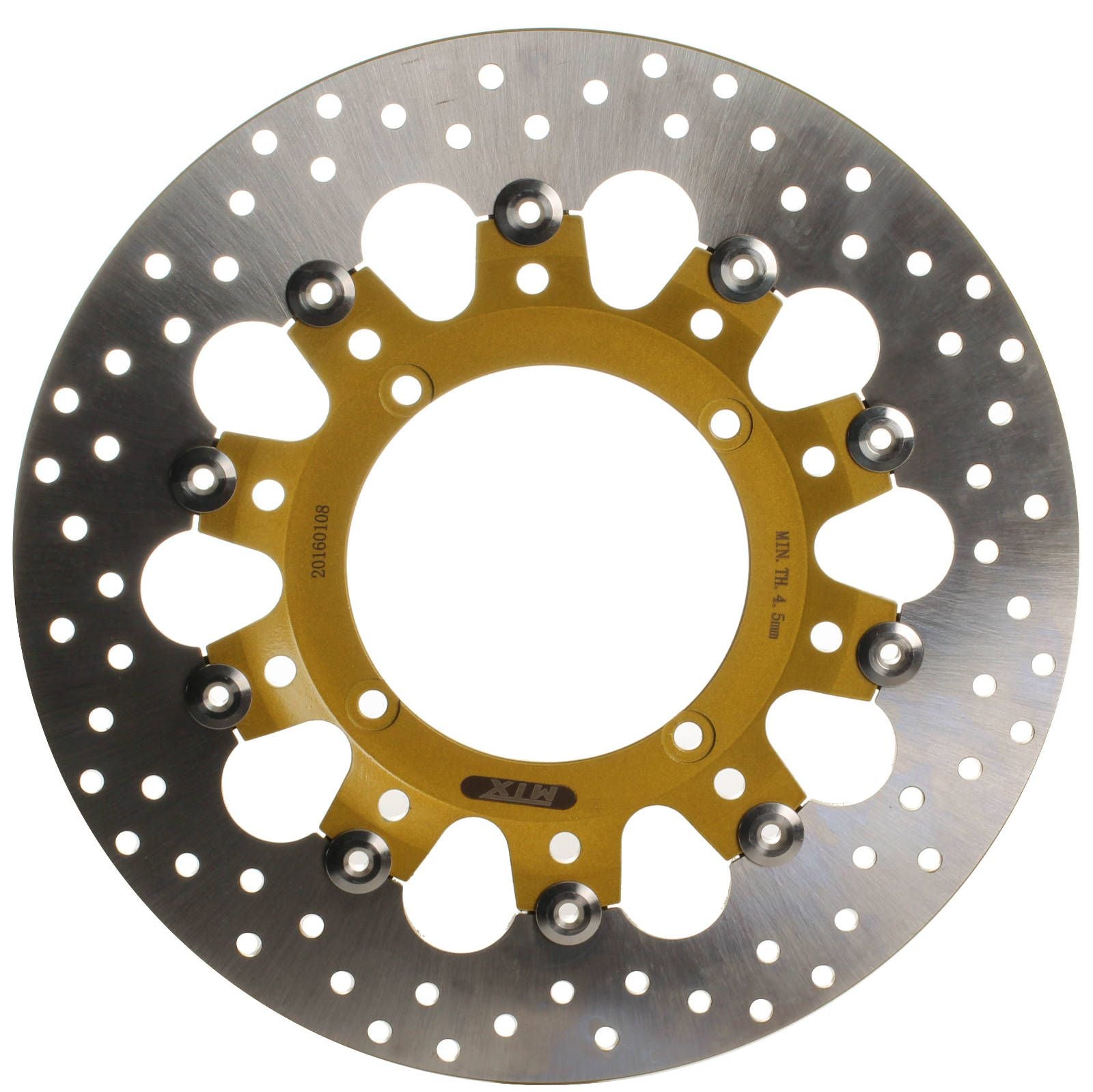 New MTX Brake Disc Rotor Floating Type - Front Left #MDF09001 | Australian Moto Spares