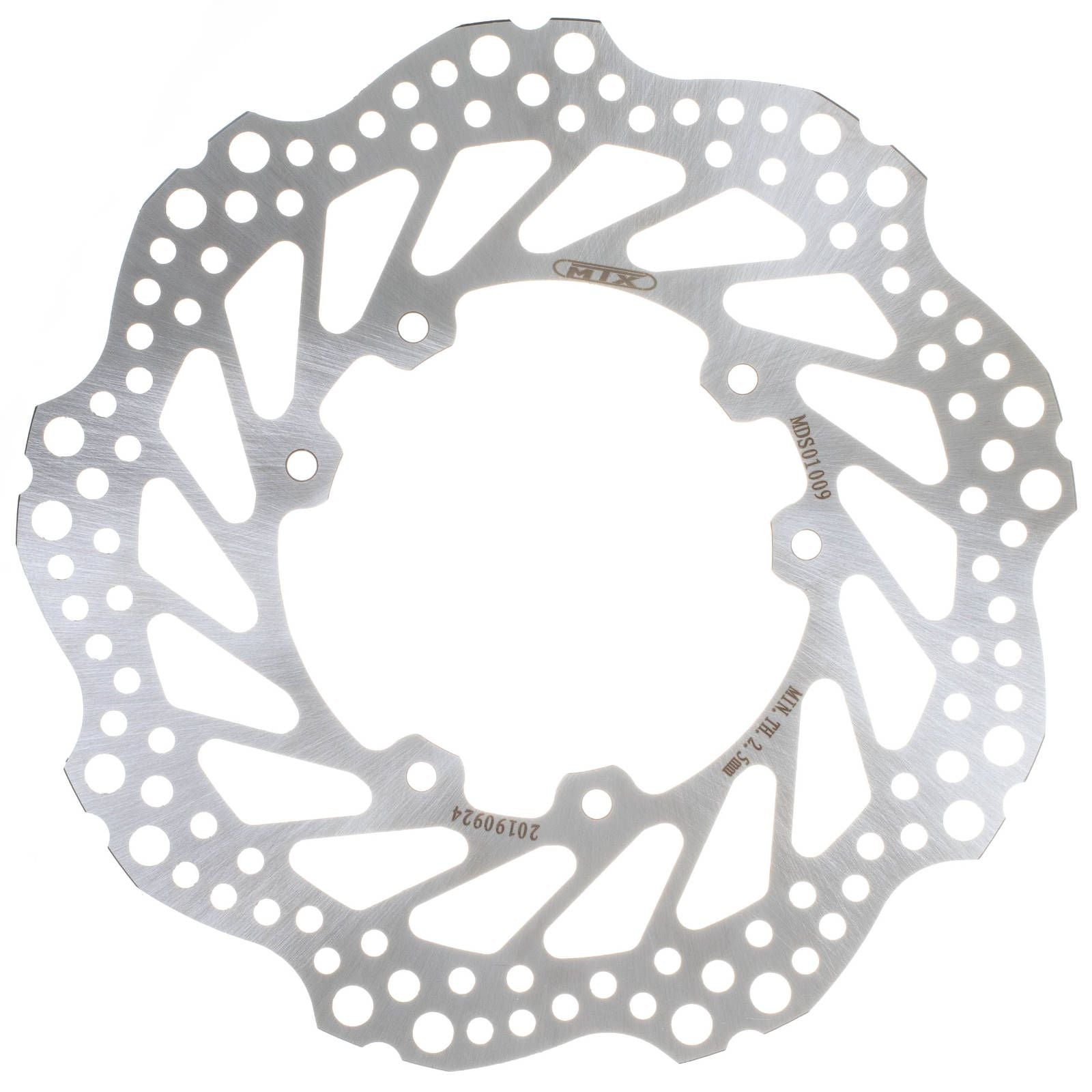 New MTX Brake Disc Rotor Solid Type - Front Left #MDS01009 | Australian Moto Spares