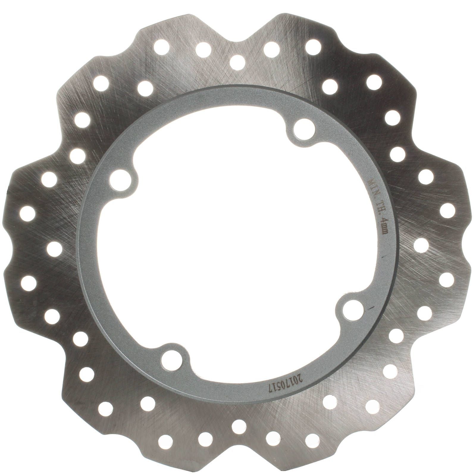 New MTX Brake Disc Rotor Solid Type - Rear #MDS01024 | Australian Moto Spares