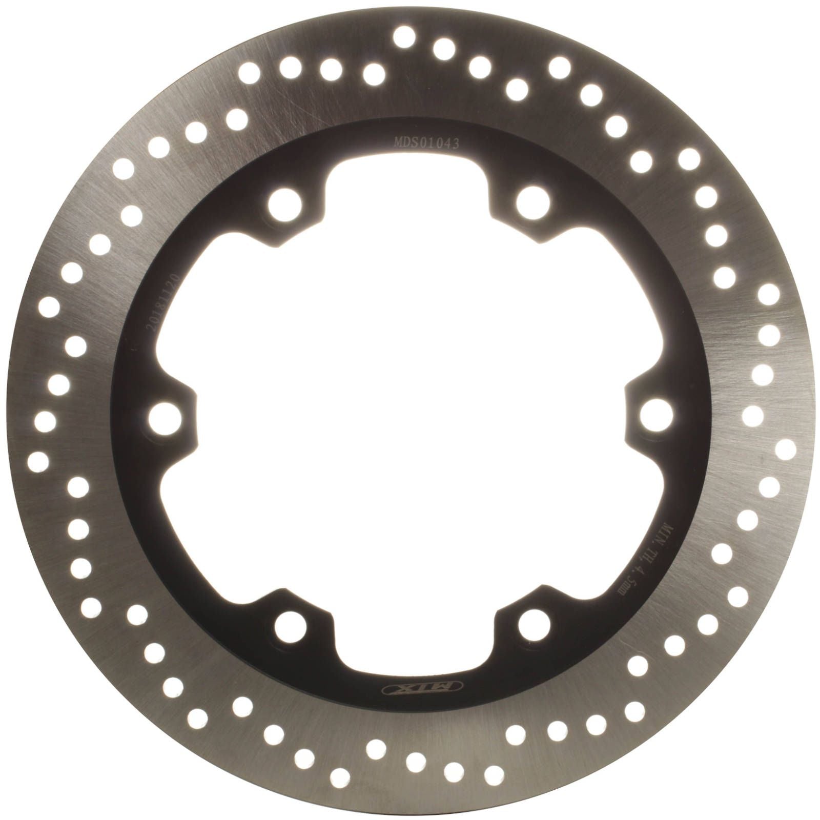 New MTX BRAKE ROTOR SOLID TYPE - REAR MDS01043 | Australian Moto Spares