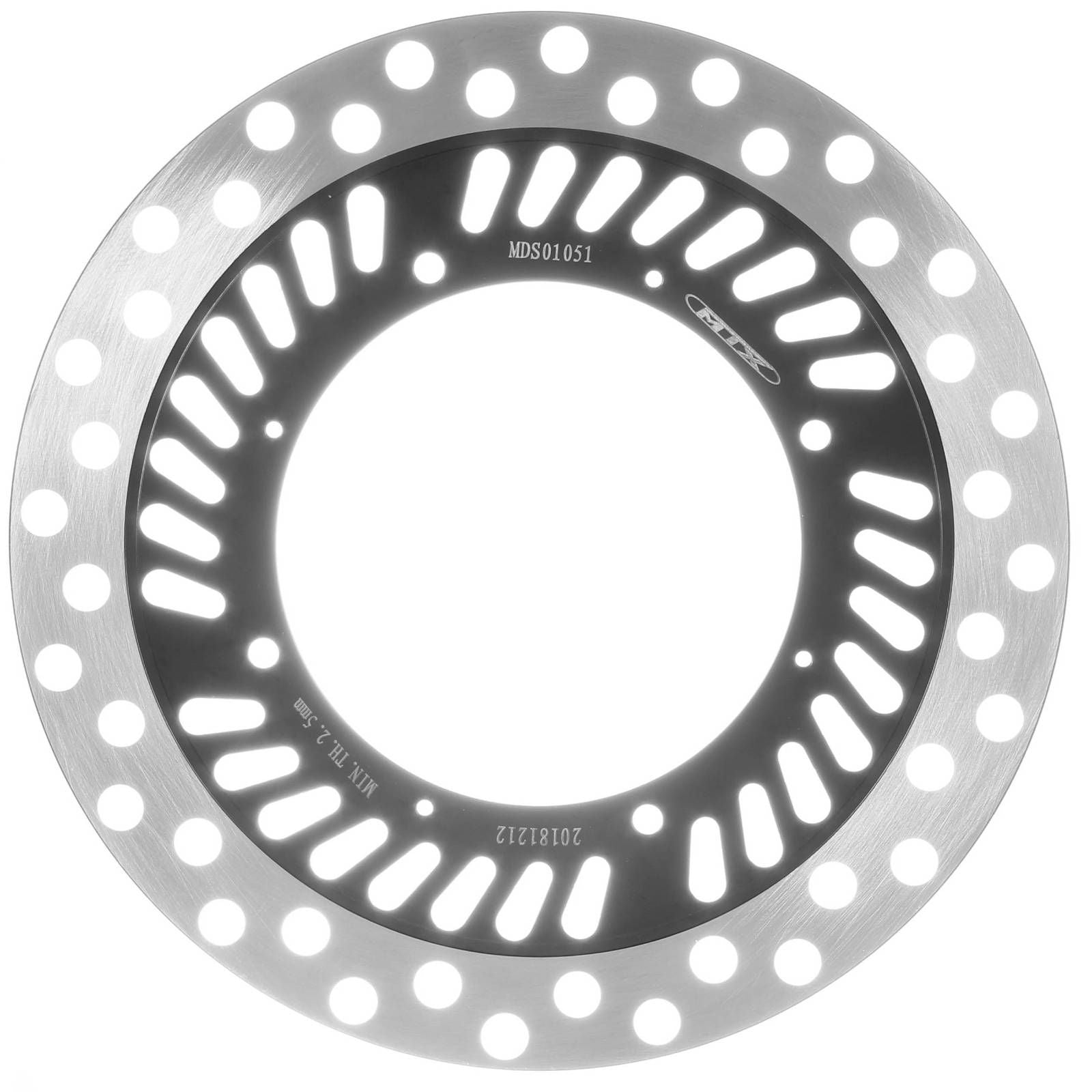 New MTX Brake Disc Rotor Solid Type - Front Left #MDS01051 | Australian Moto Spares