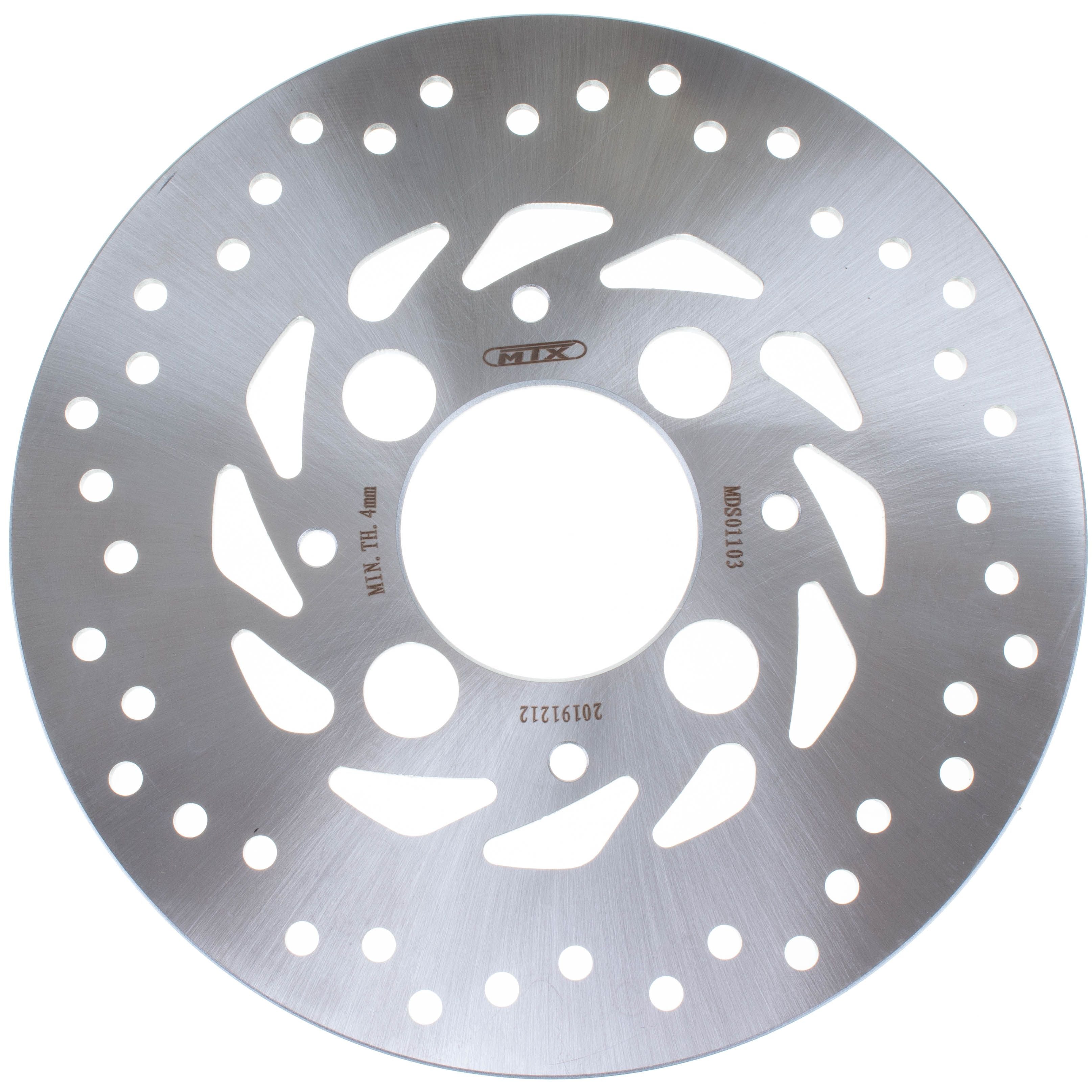 New MTX Brake Disc Rotor Solid Type - Rear #MDS01103 | Australian Moto Spares