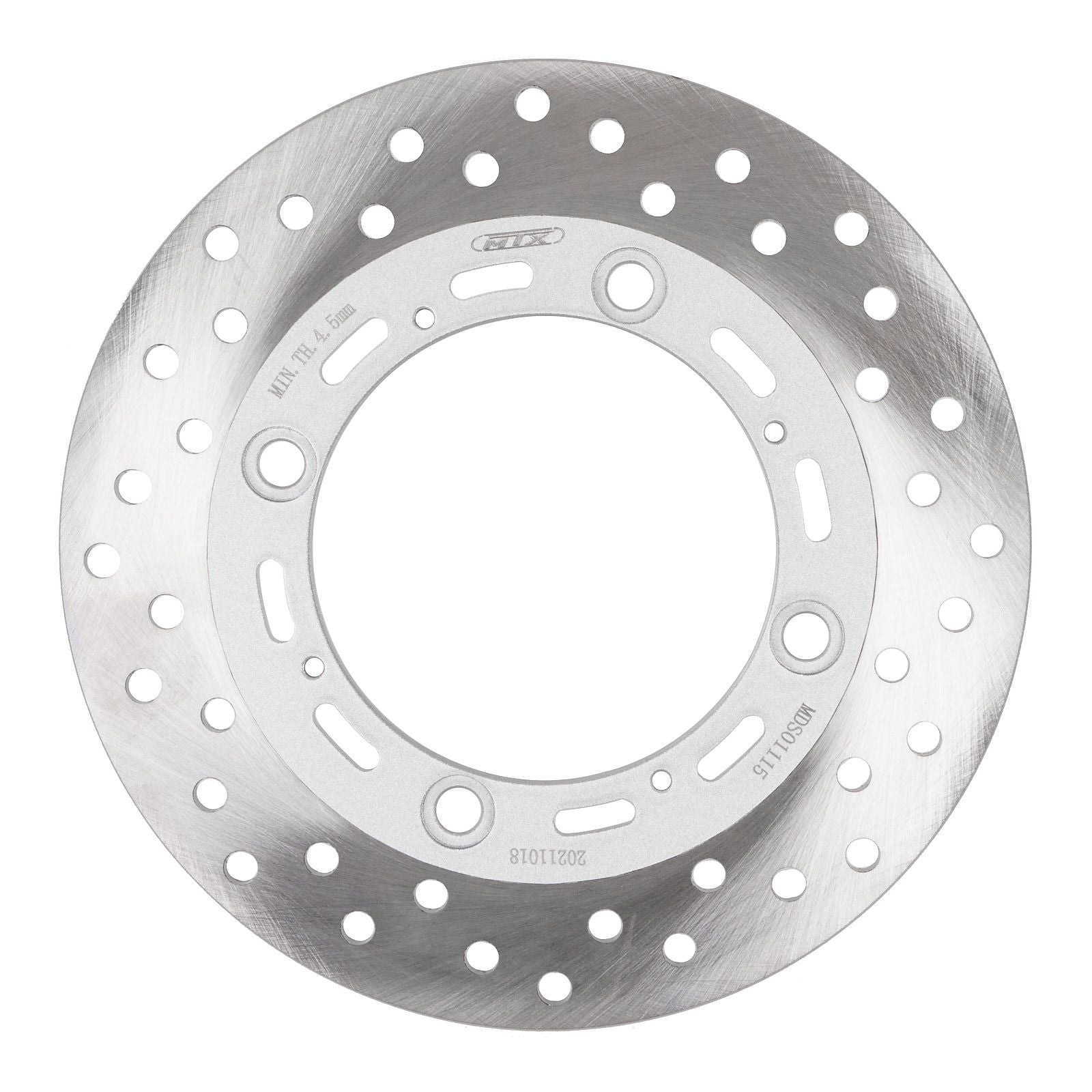 New MTX Brake Disc Rotor Solid Type - Rear #MDS01115 | Australian Moto Spares