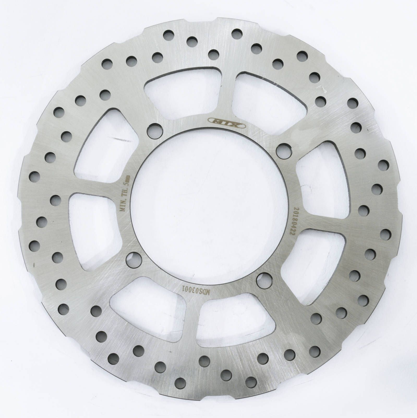 New MTX Brake Disc Rotor Solid Type - Rear #MDS03001 | Australian Moto Spares